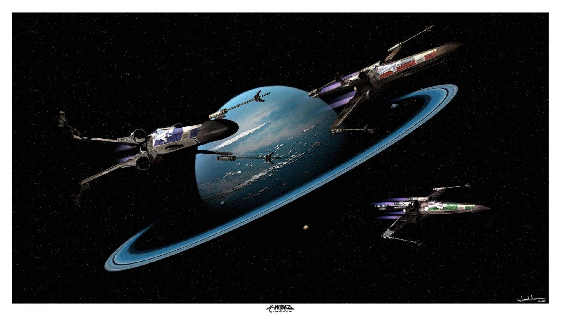 X Wing Ship Artwork Wallpapers