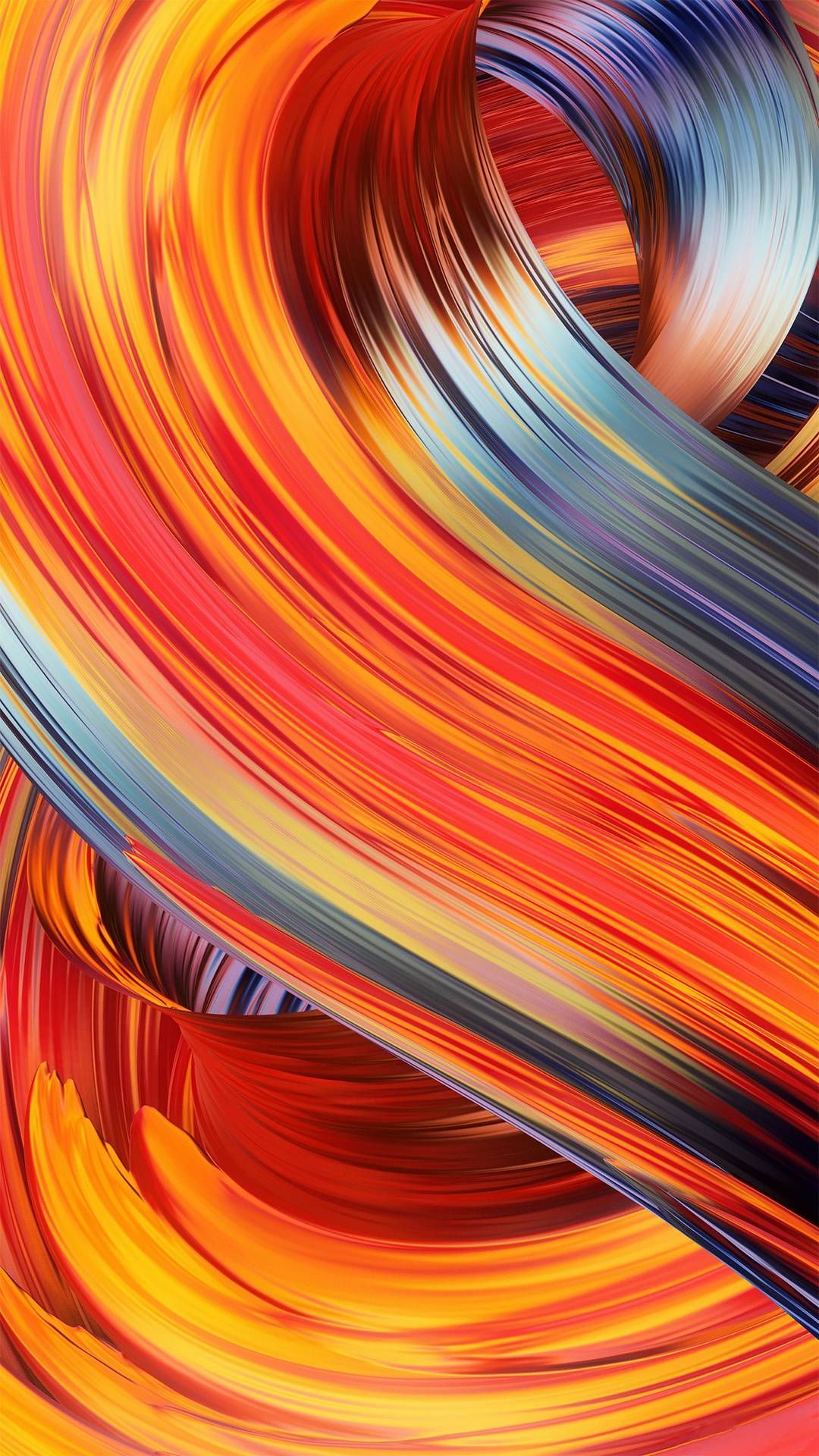 Yellow Red And Blue Mix Design Wallpapers