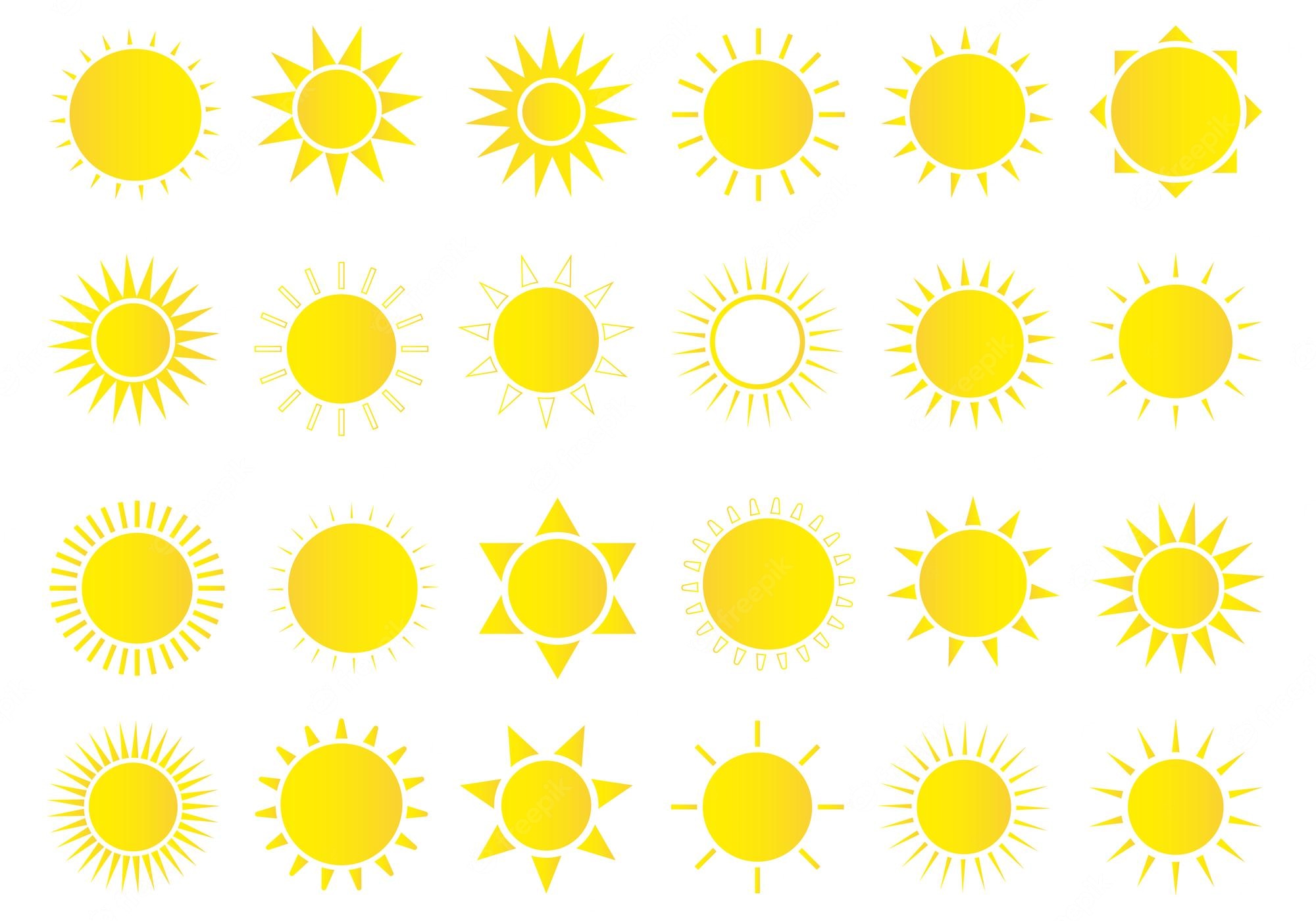 Yellow Sun Summer Art Wallpapers