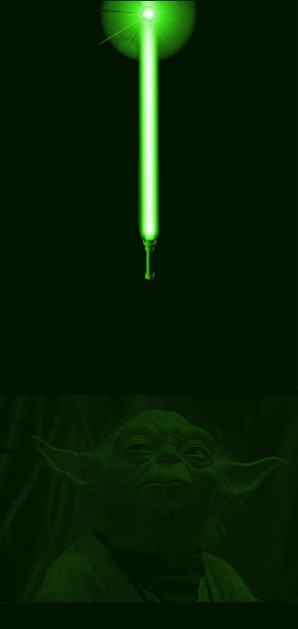 Yoda With Lightsaber Wallpapers