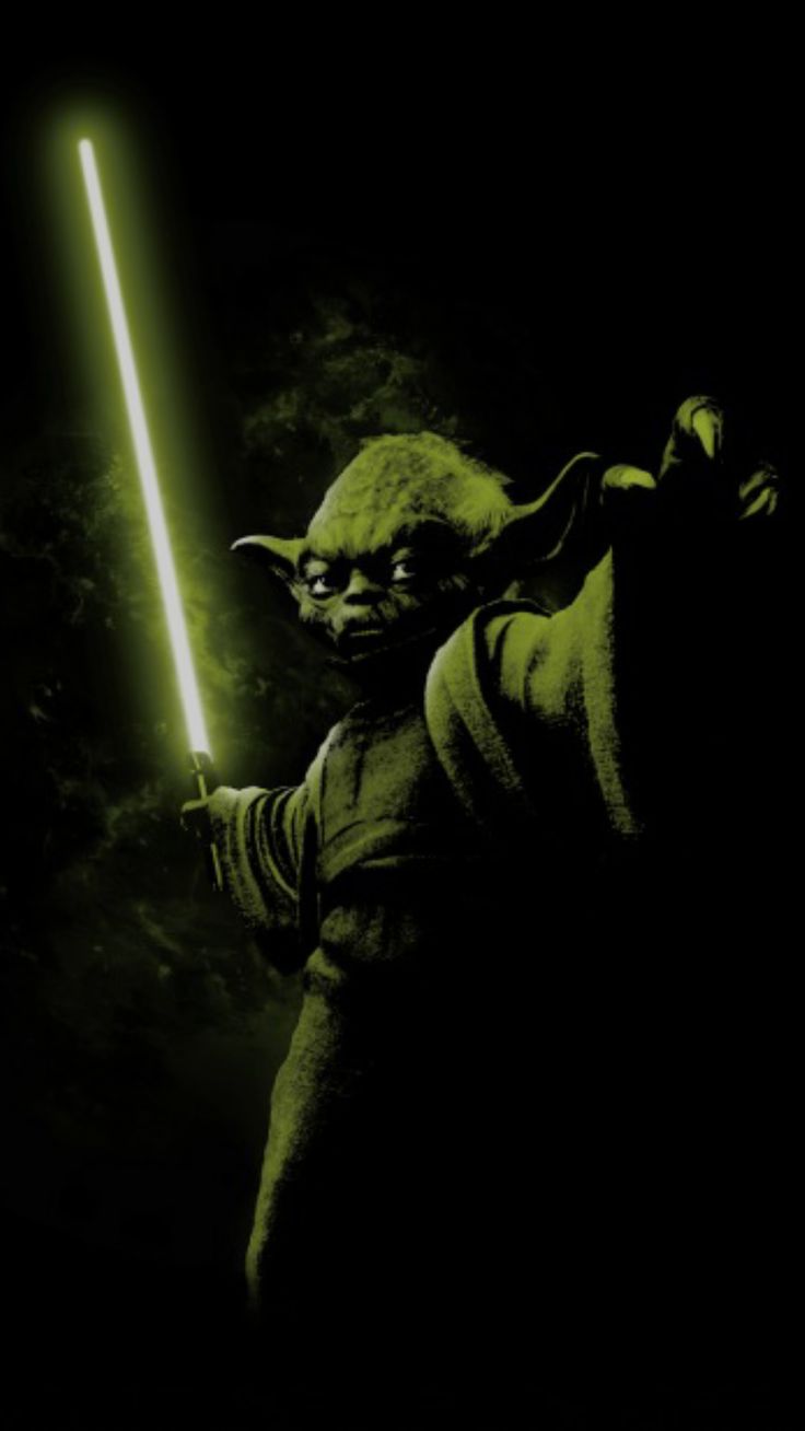 Yoda With Lightsaber Wallpapers