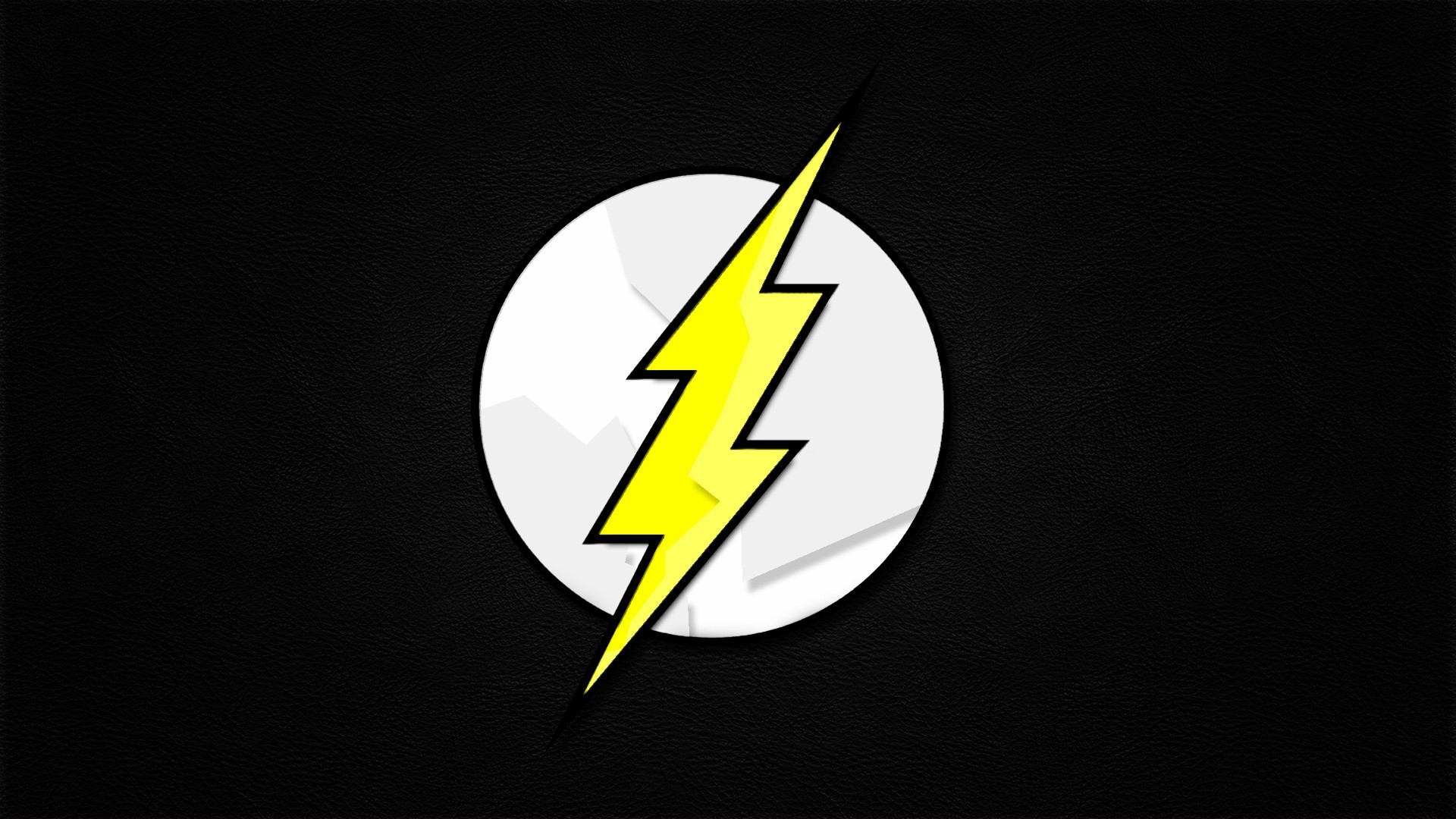 4K Flash Logo Minimal Wallpapers