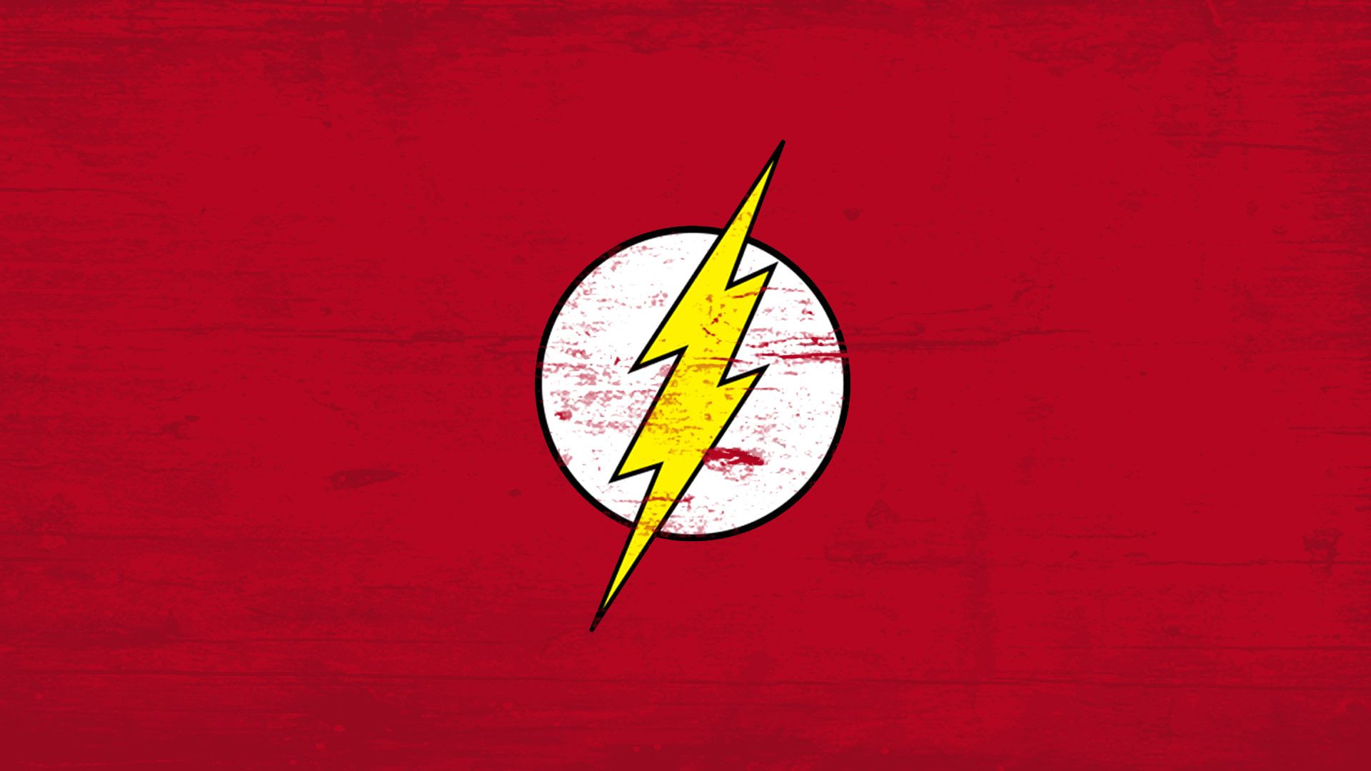 4K Flash Logo Minimal Wallpapers