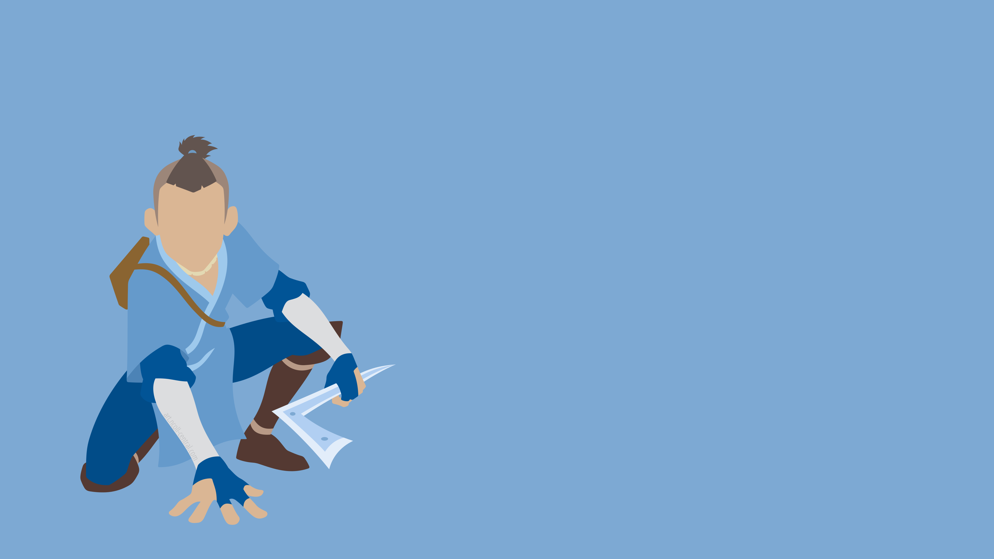 Aang Avatar The Last Airbender Anime Minimal Wallpapers