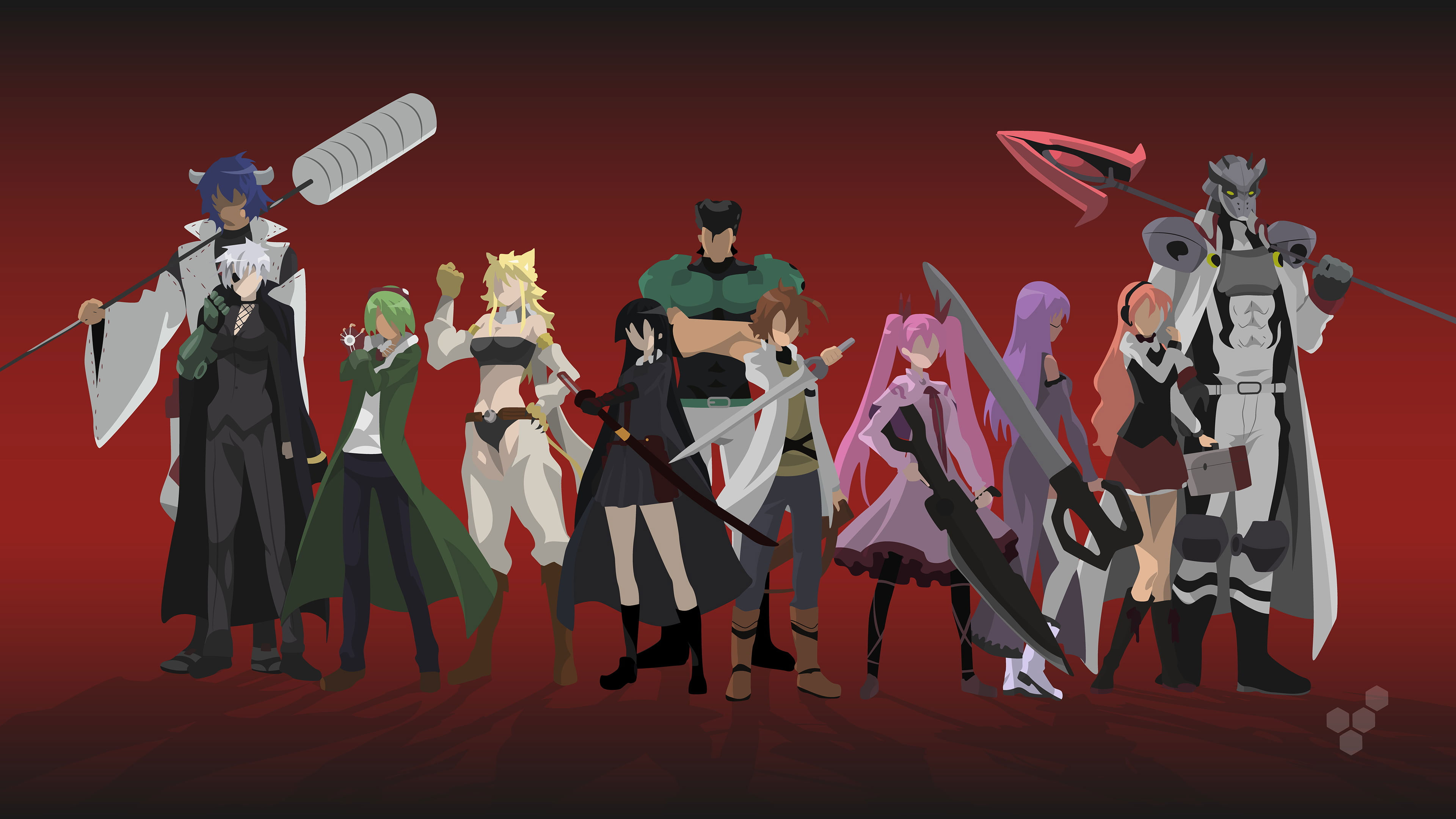 Akame From Akame Ga Kill Minimal Wallpapers