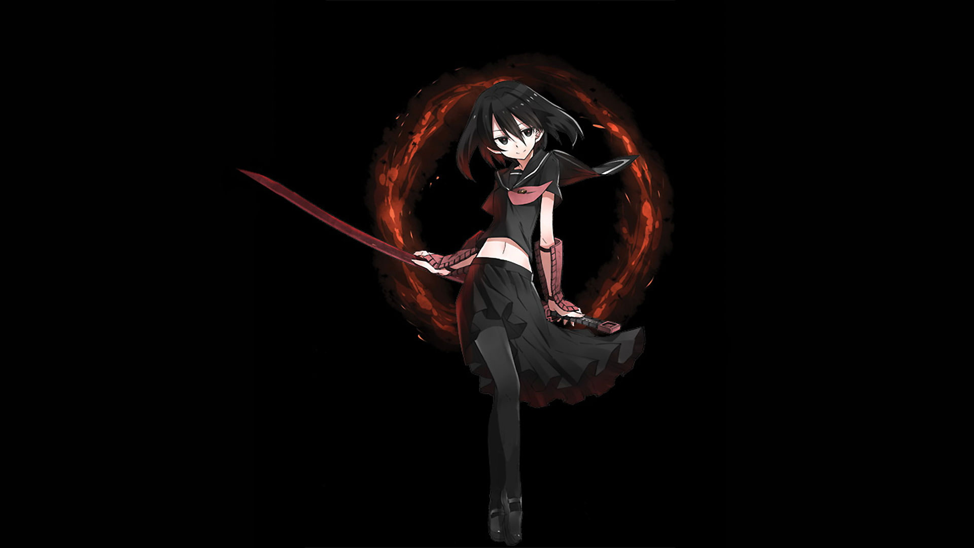 Akame From Akame Ga Kill Minimal Wallpapers