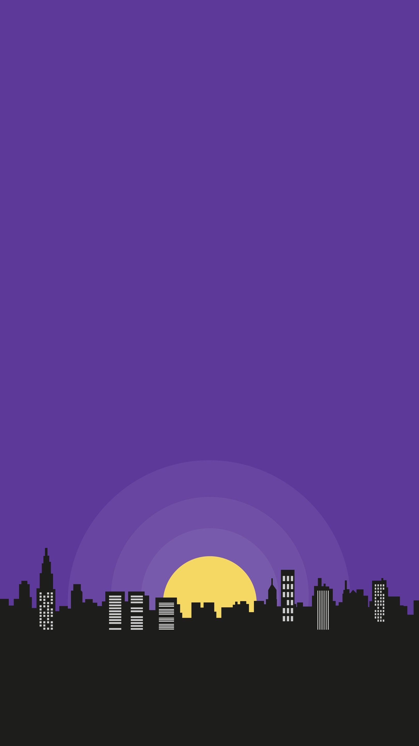 Alone In Cityscape Minimal Wallpapers