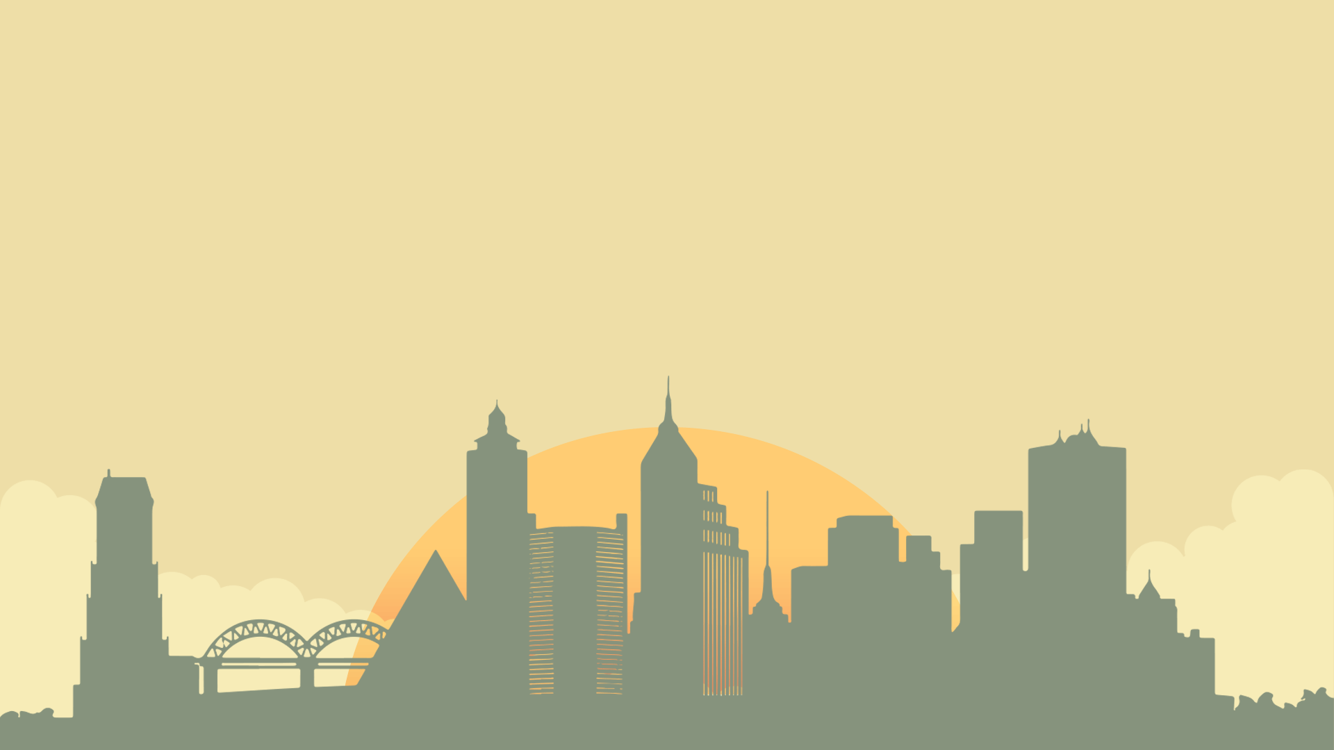 Alone In Cityscape Minimal Wallpapers