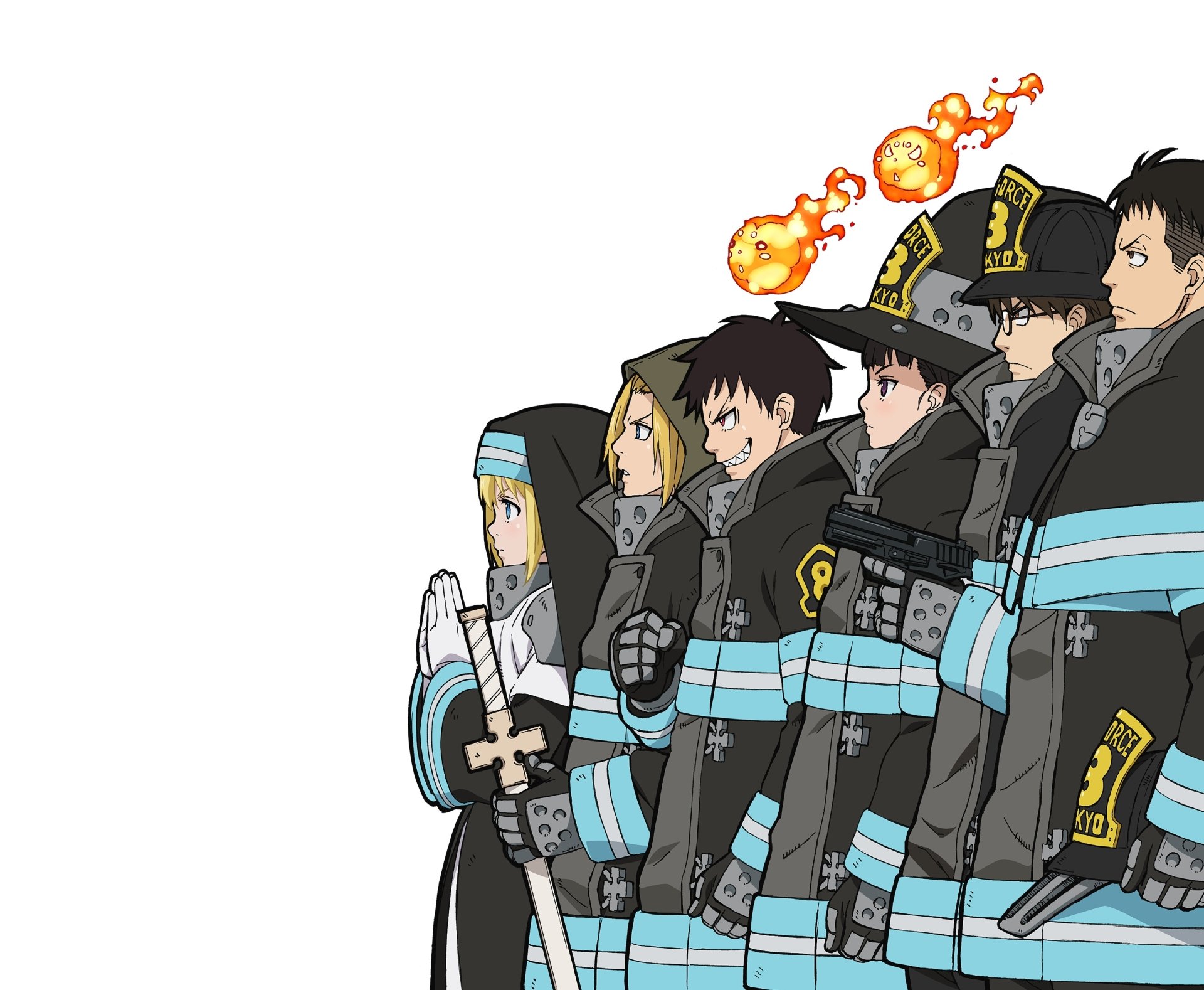 Arthur Boyle Fire Force Wallpapers