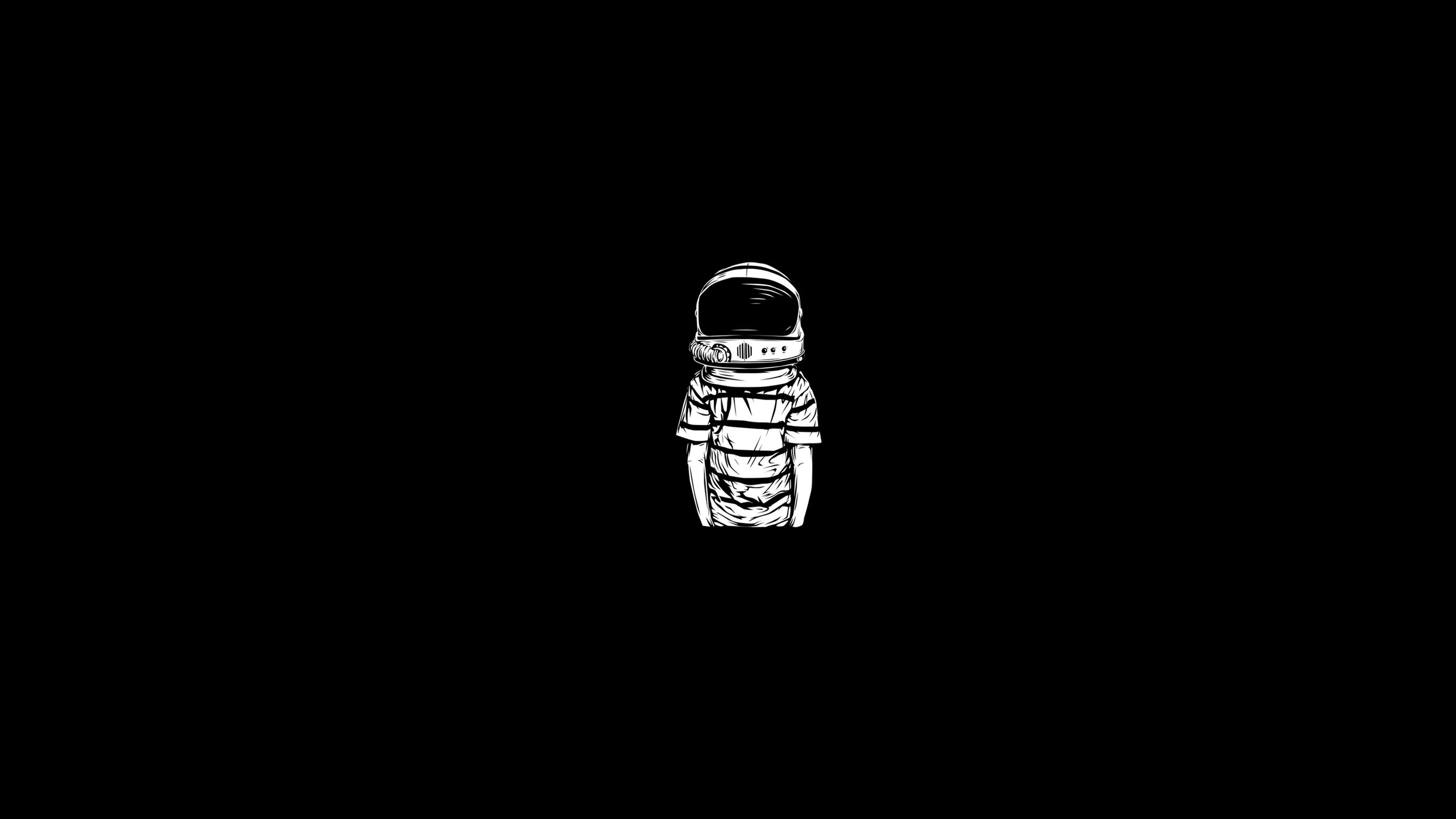 Astronaut Minimalist Wallpapers