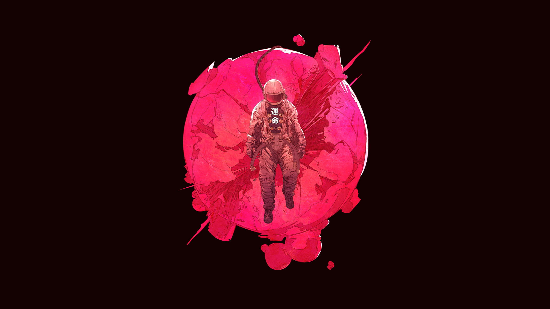 Astronaut Minimalist Wallpapers