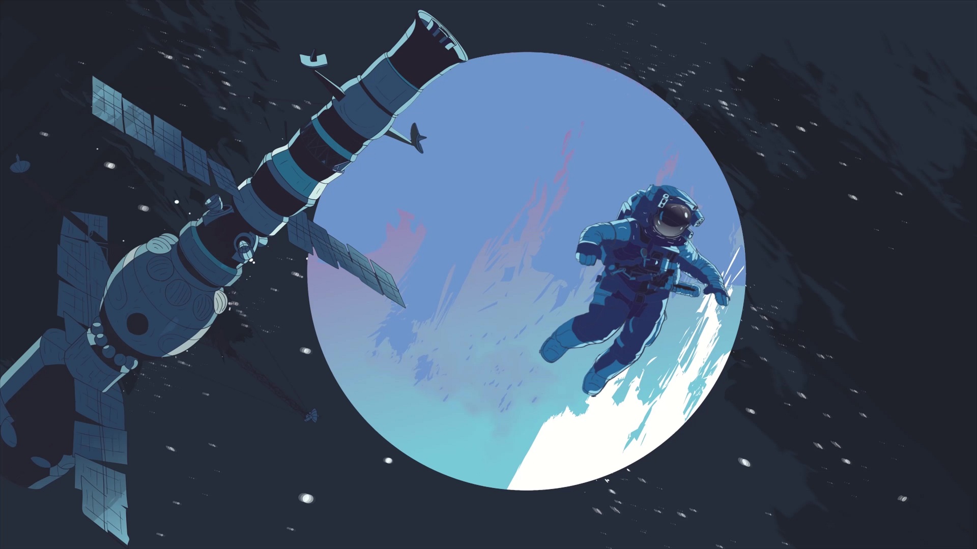 Astronaut Minimalist Wallpapers