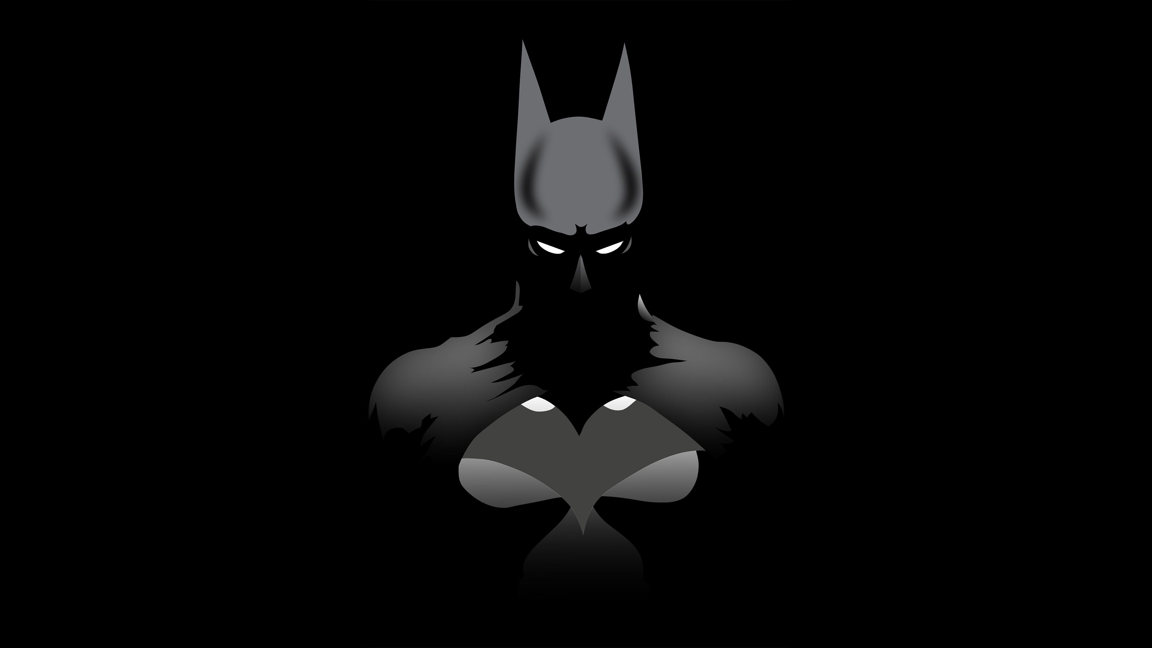 Batman Dark Minimal 8K Wallpapers