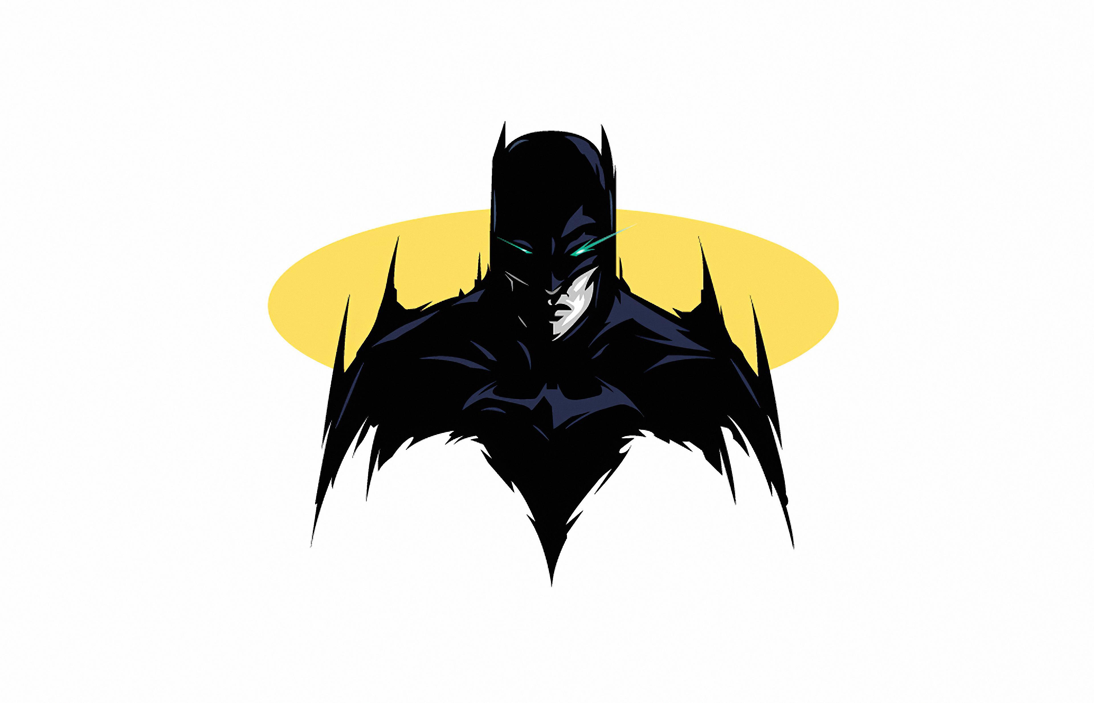 Batman Minimalism Dc Comics Wallpapers