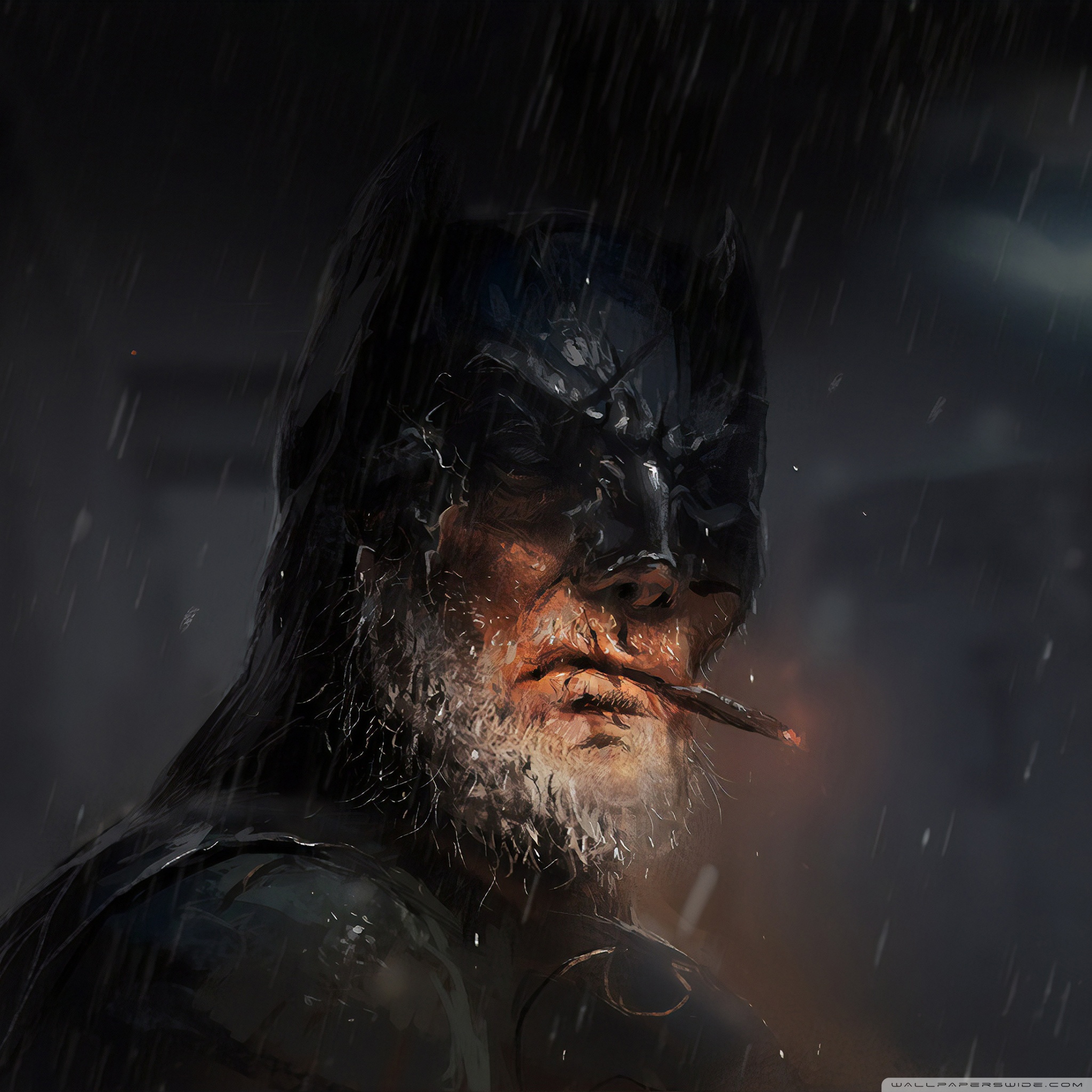 Batman Vs Superman With Beard Wide Wallpapers