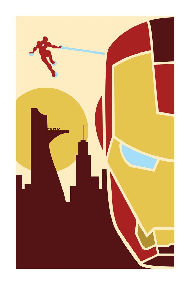 Captain America Iron Man Minimal Art Wallpapers