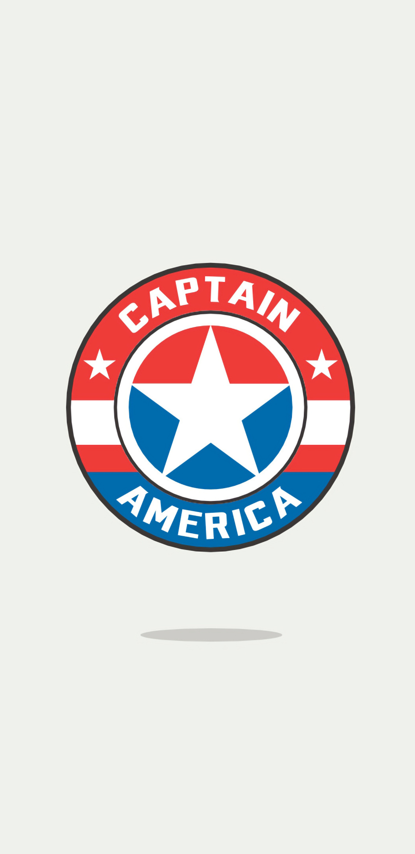 Captain America Minimal Marvel Wallpapers