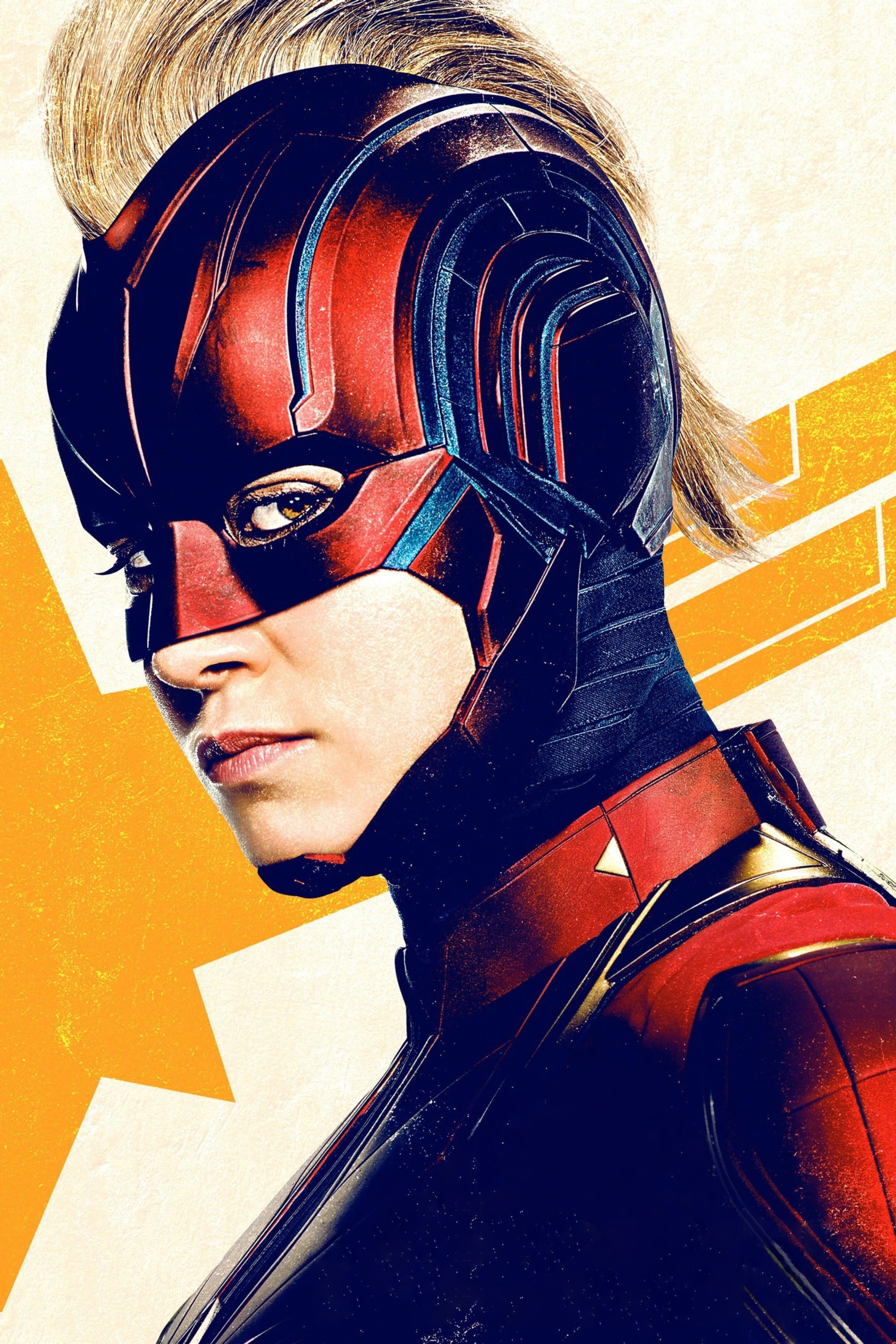 Captain Marvel 2019 Minimal Art Wallpapers