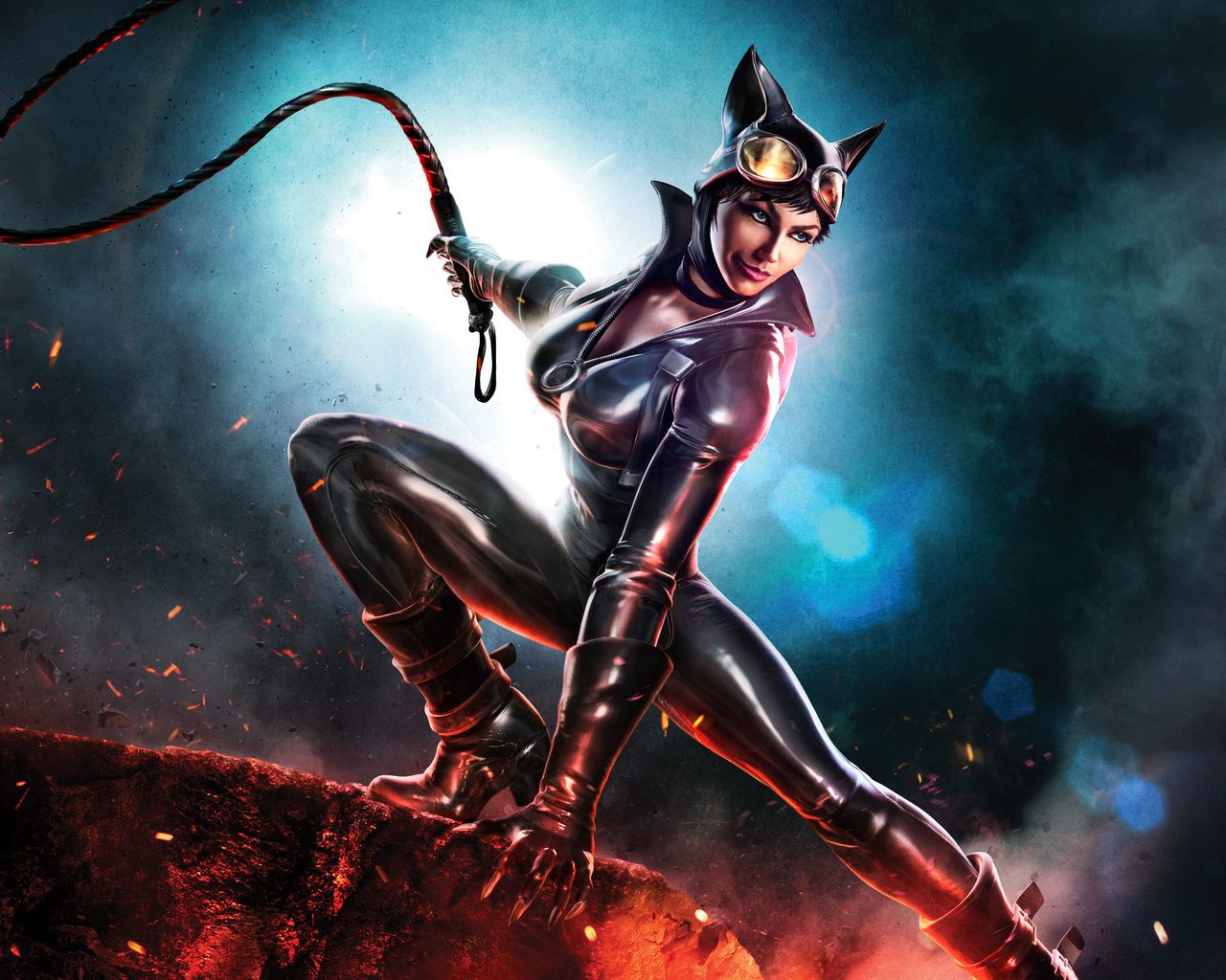 Catwoman Amoled Fanart Wallpapers