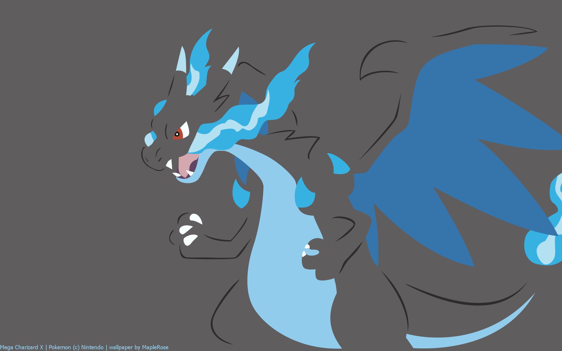 Charizard Minimalism Wallpapers