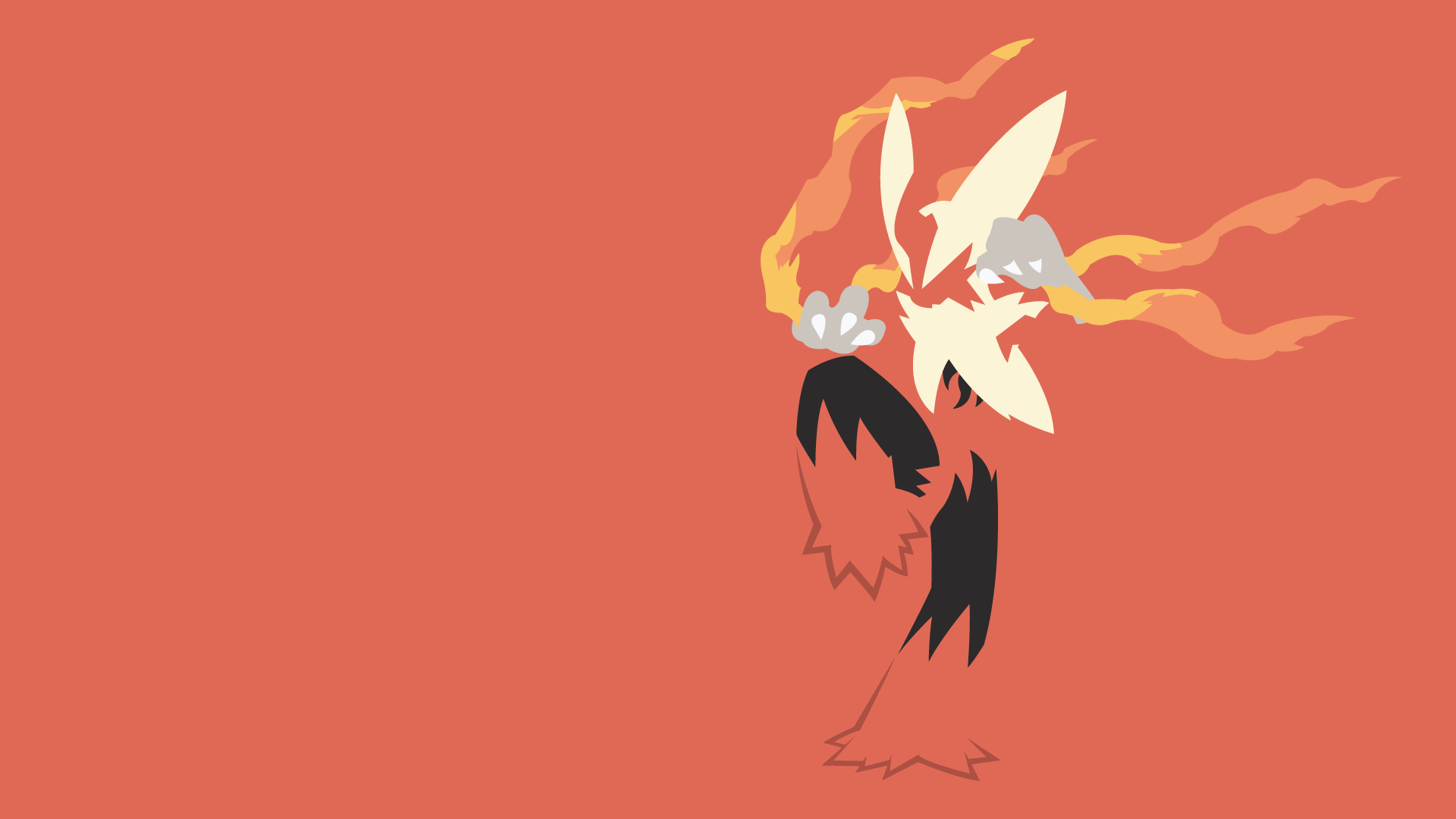 Charizard Minimalism Wallpapers