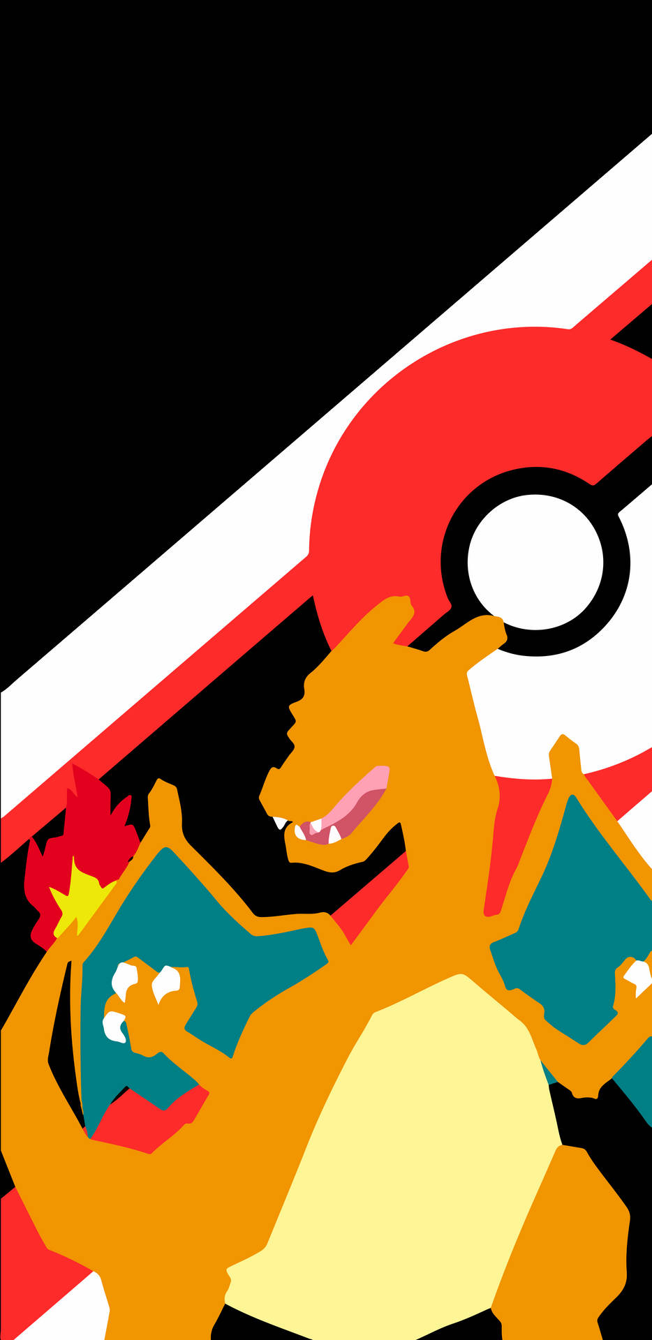 Charizard Minimalism Wallpapers