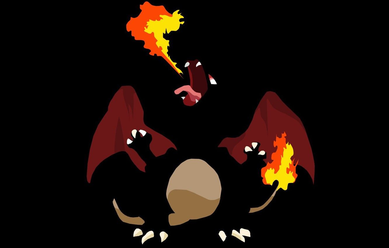 Charizard Minimalism Wallpapers