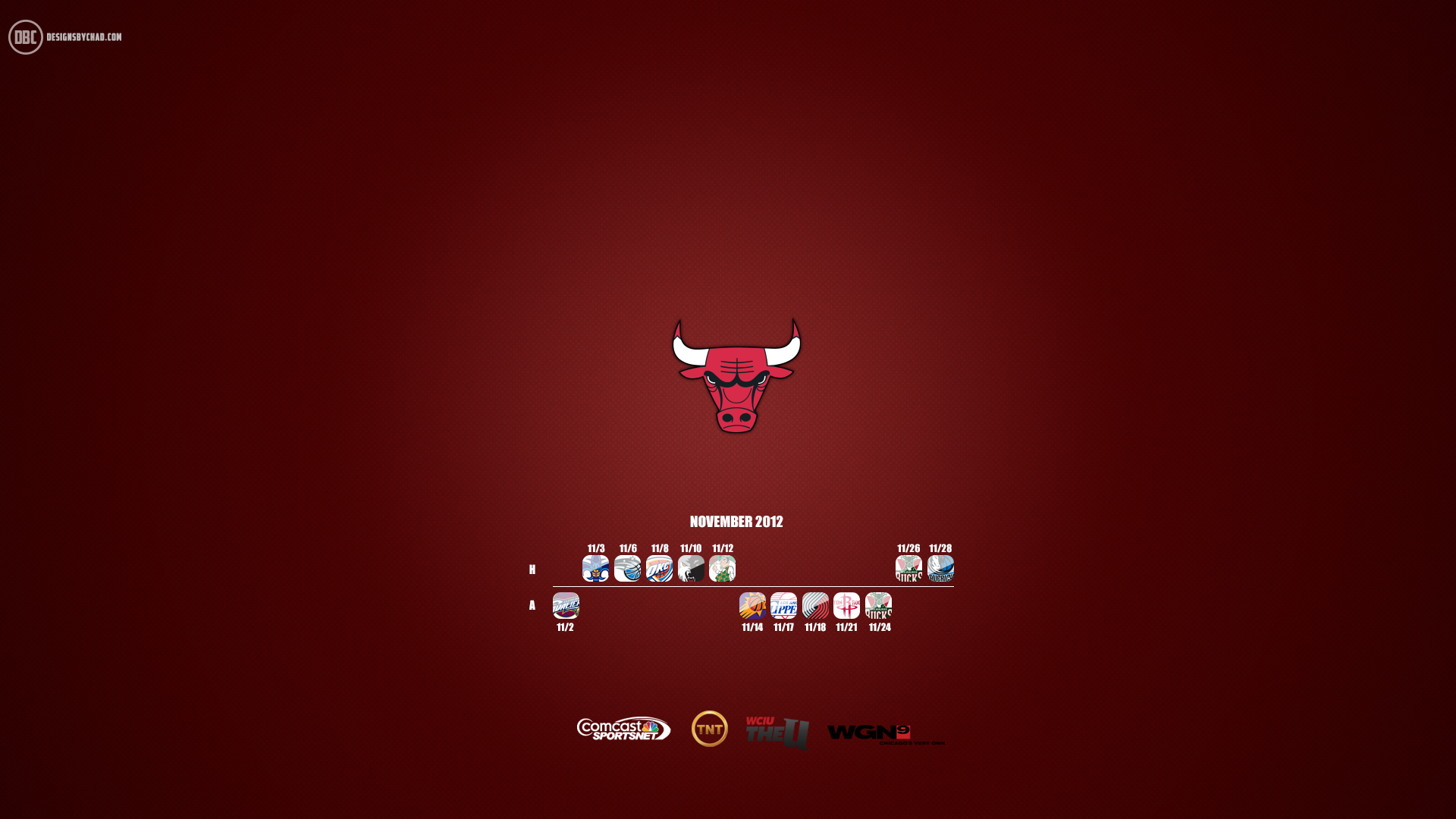 Chicago Bulls Hd Minimal Logo Wallpapers