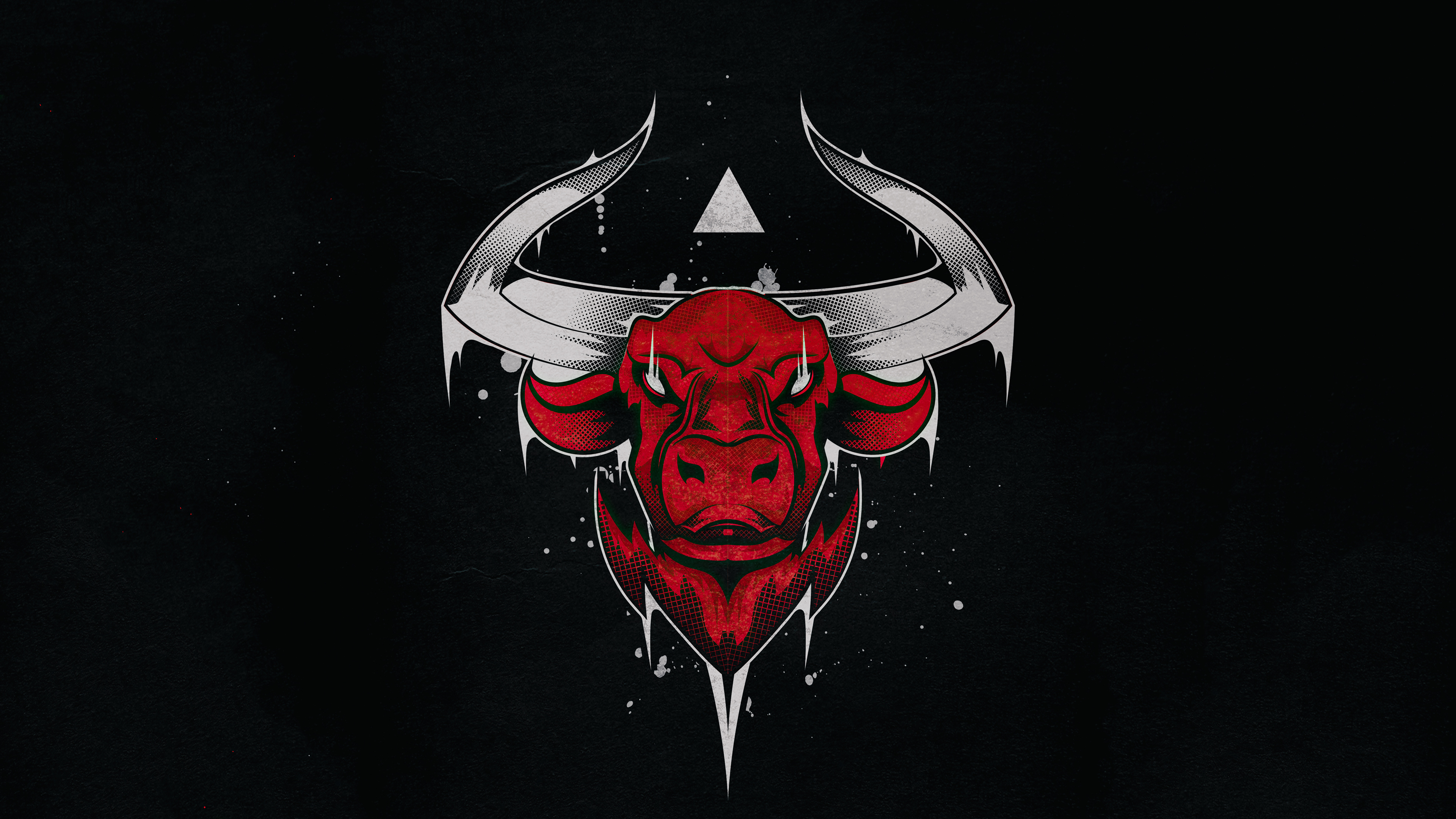 Chicago Bulls Hd Minimal Logo Wallpapers