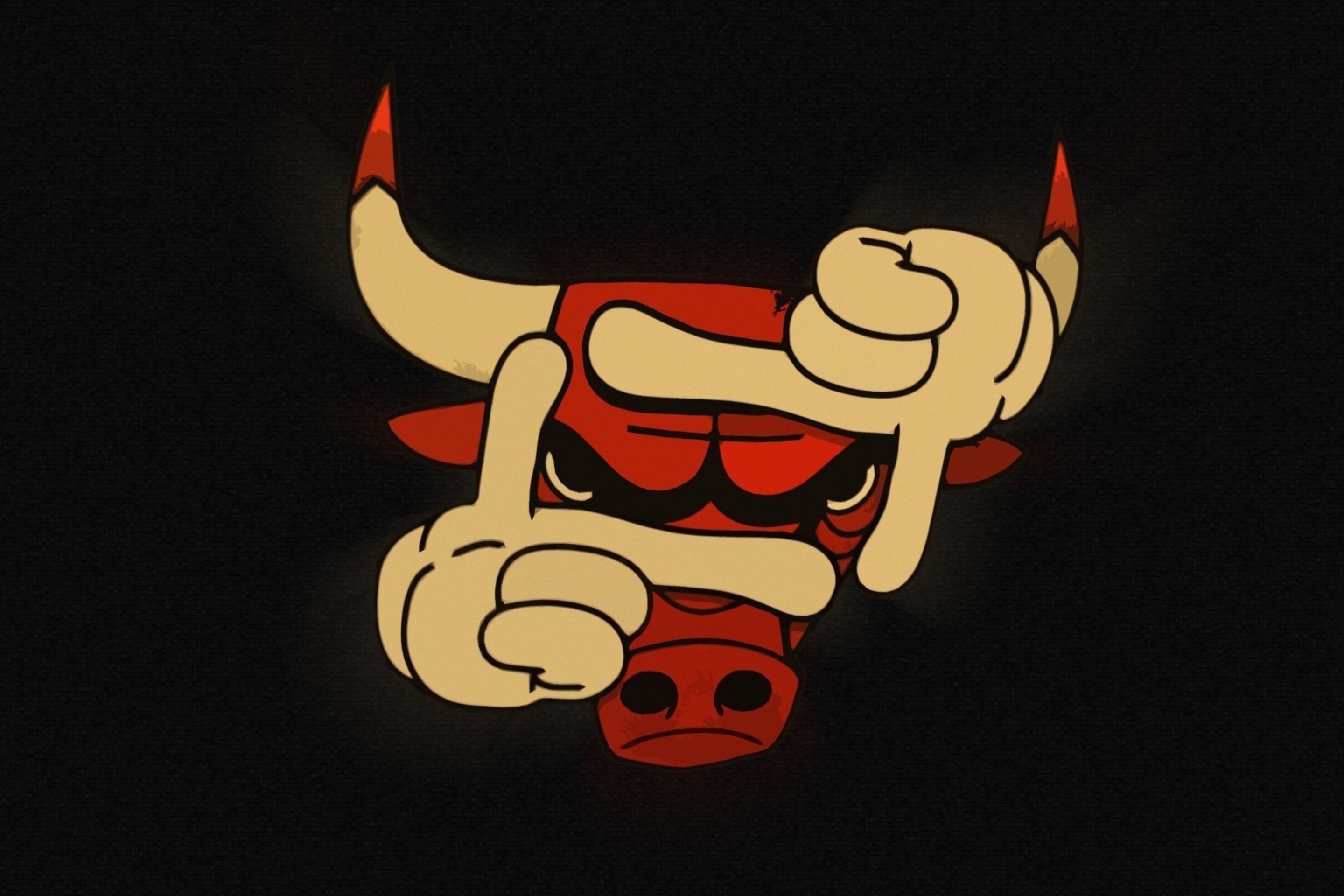 Chicago Bulls Hd Minimal Logo Wallpapers