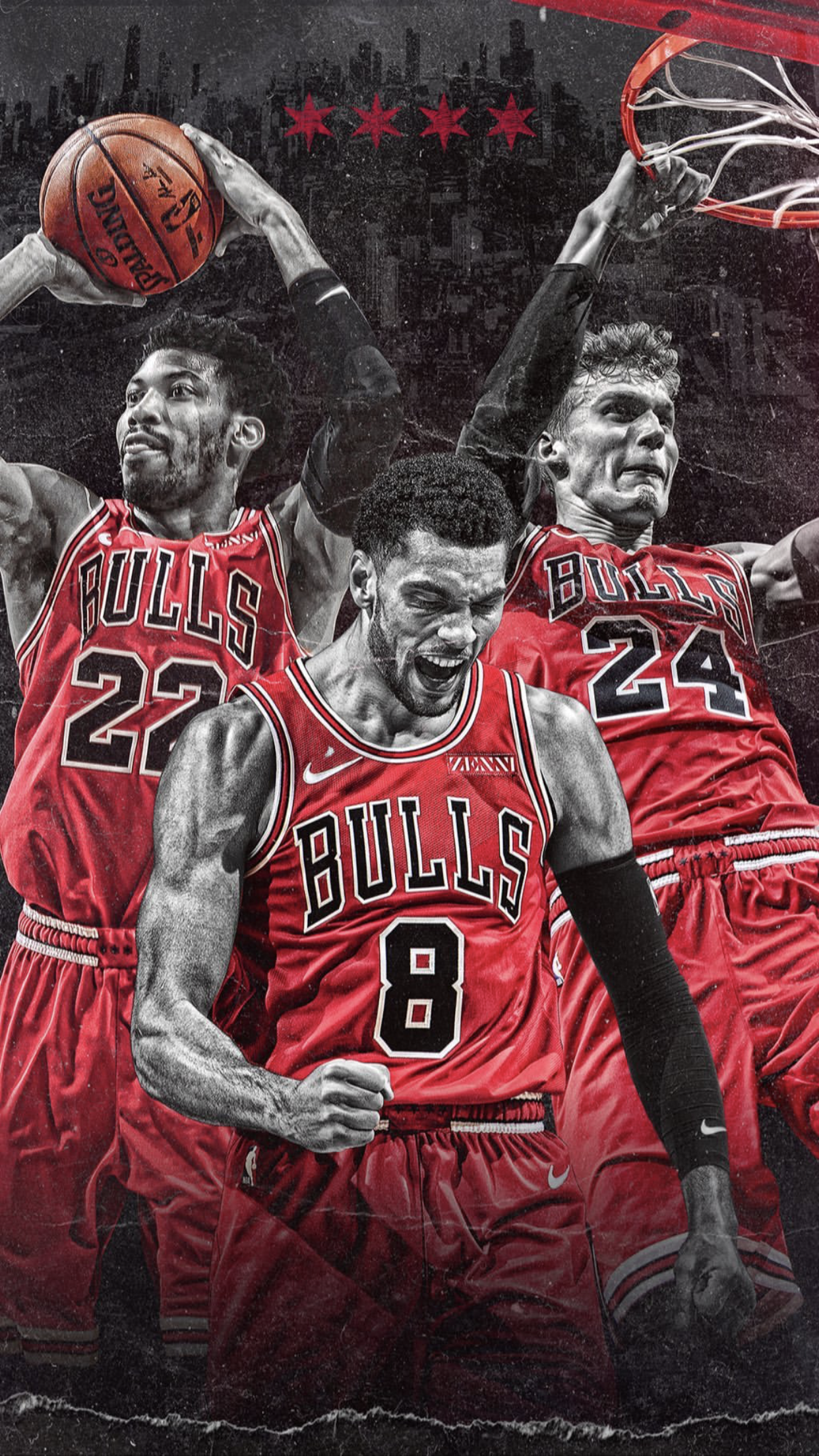 Chicago Bulls Hd Minimal Logo Wallpapers