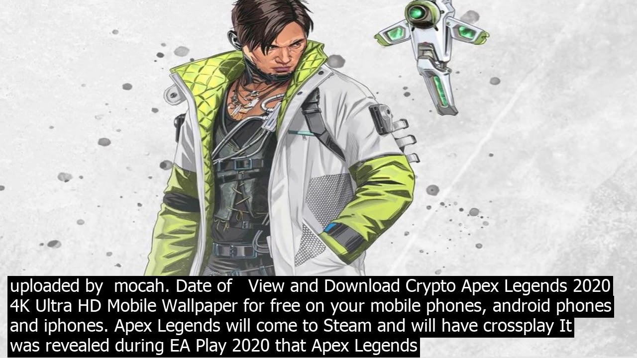 Crypto Apex Legends 4K Logo Wallpapers