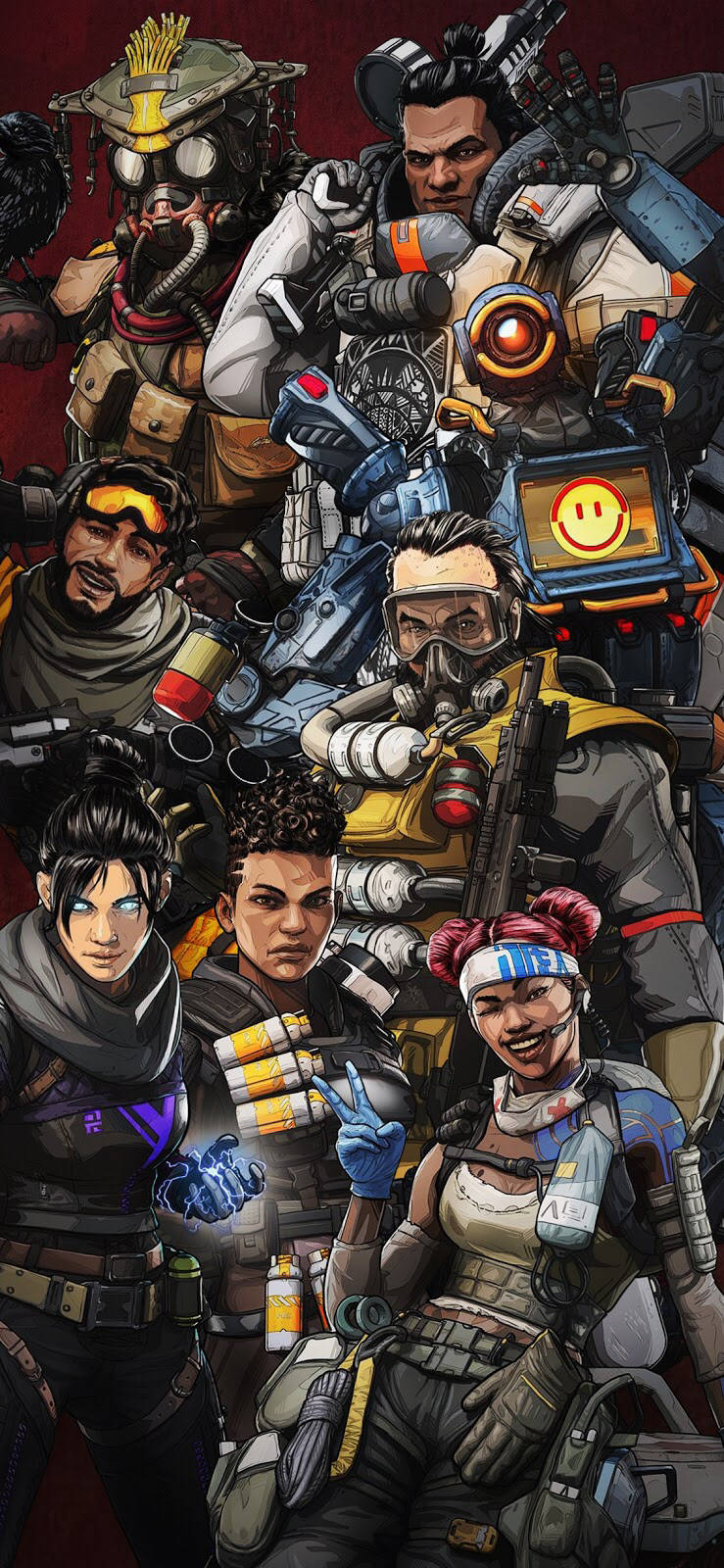 Crypto Apex Legends 4K Logo Wallpapers