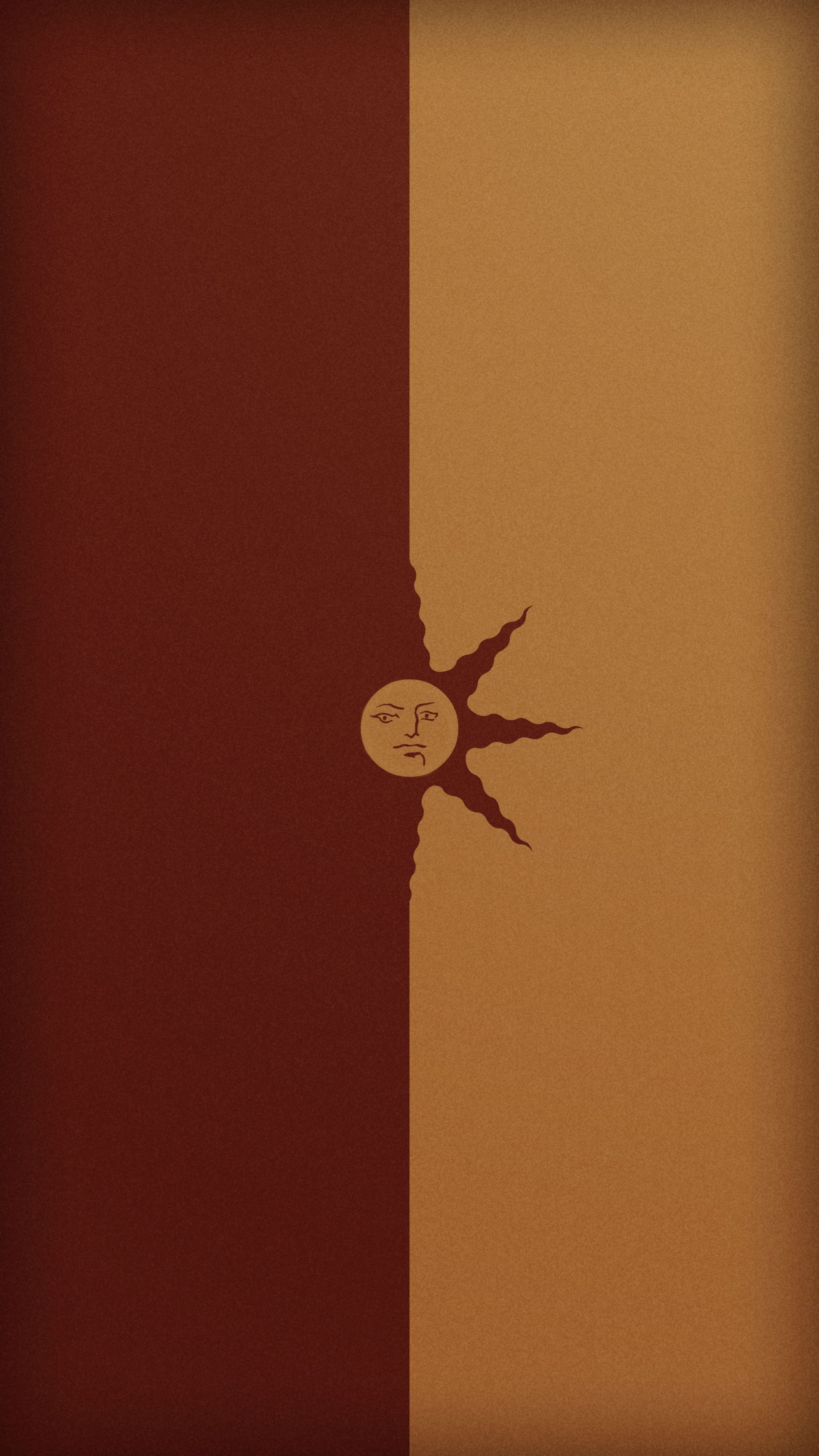 Dark Sun Minimal Wallpapers