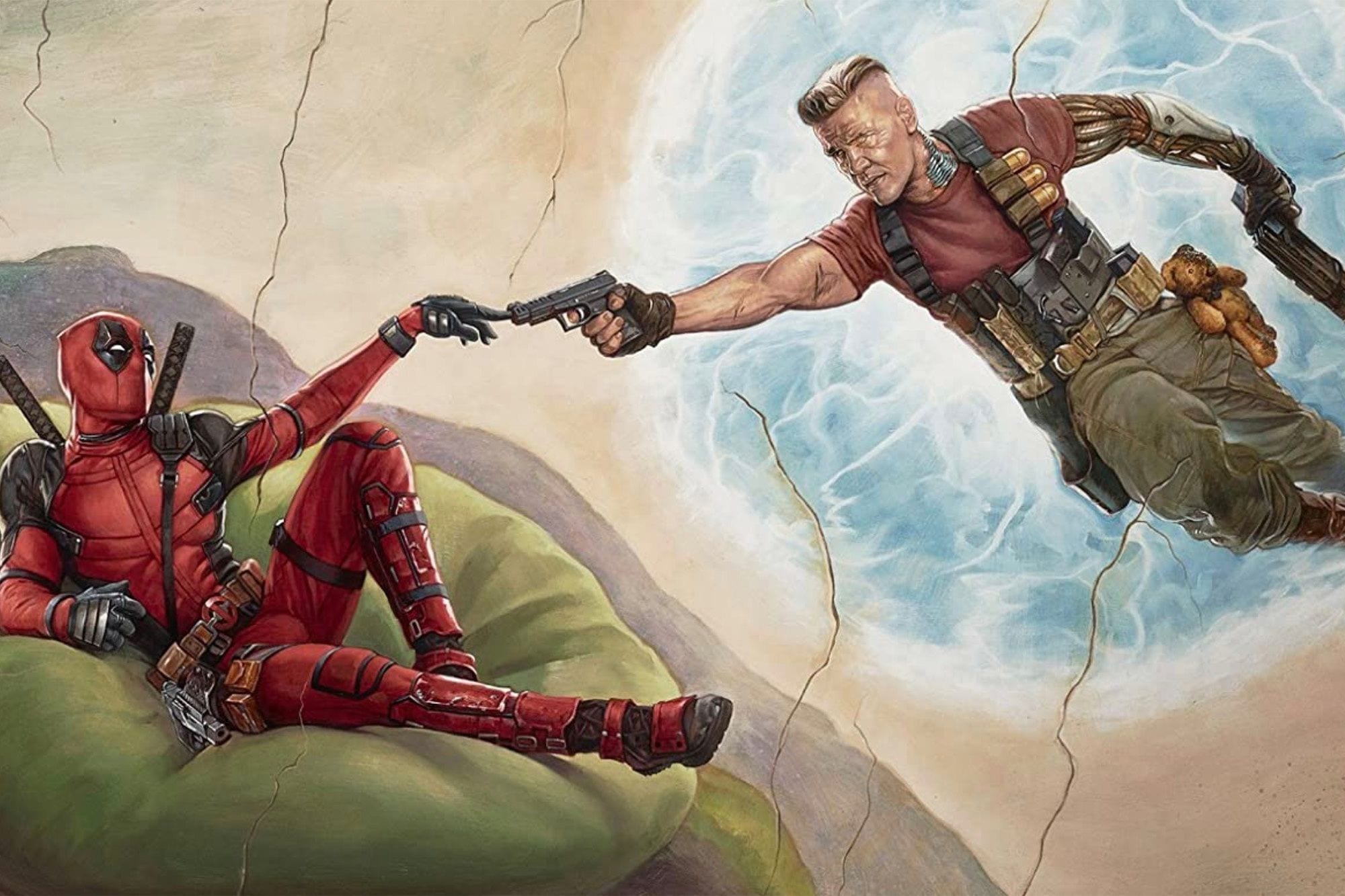 Deadpool Flat Digital Art Wallpapers