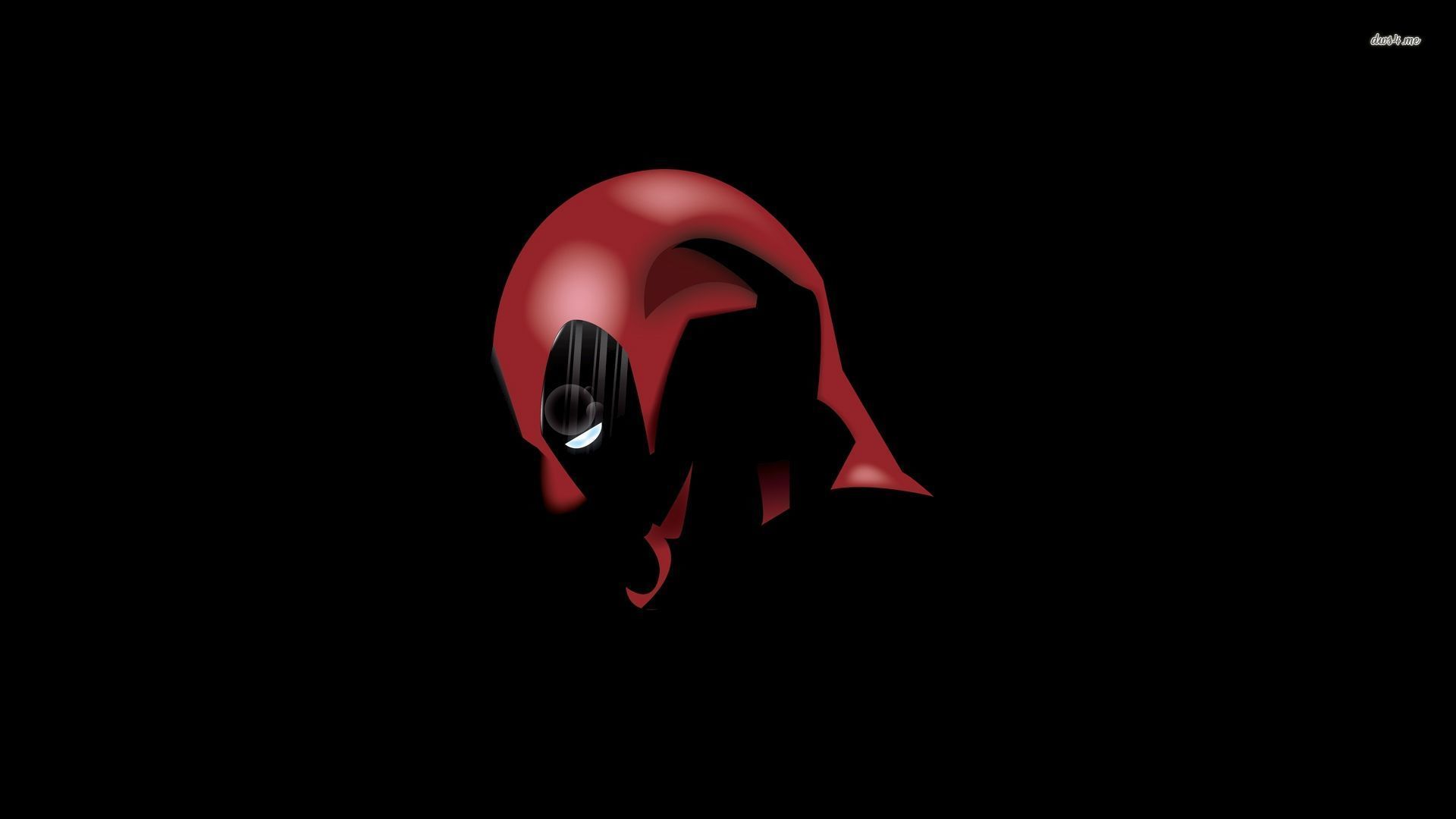 Deadpool Mask Minimalist Wallpapers