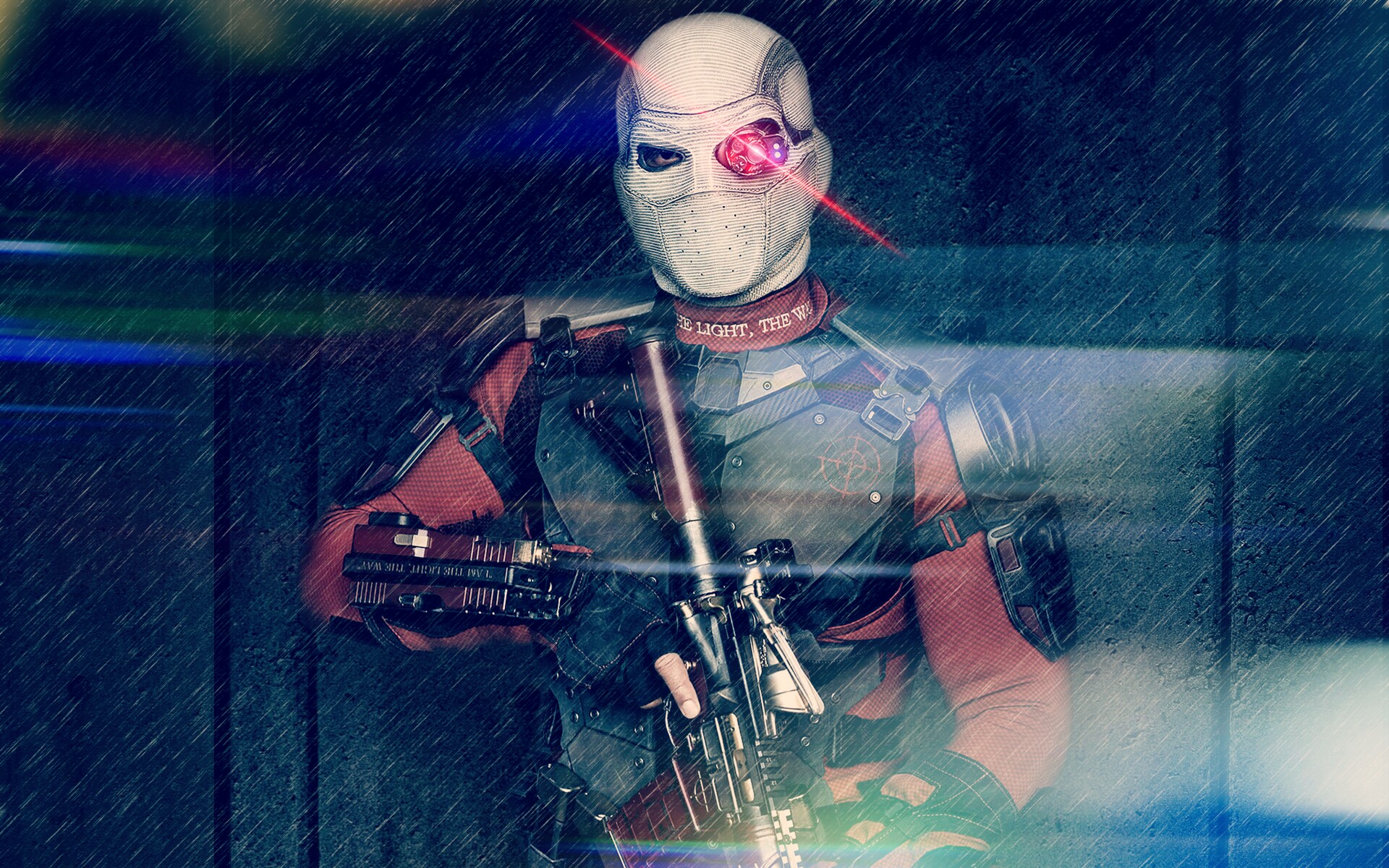 Deadshot Face Minimal Wallpapers