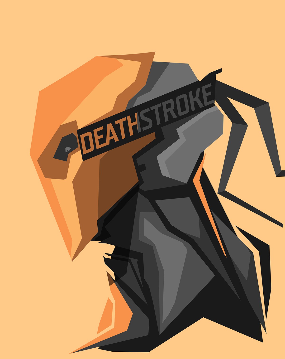 Deathstroke Minimalist Wallpapers