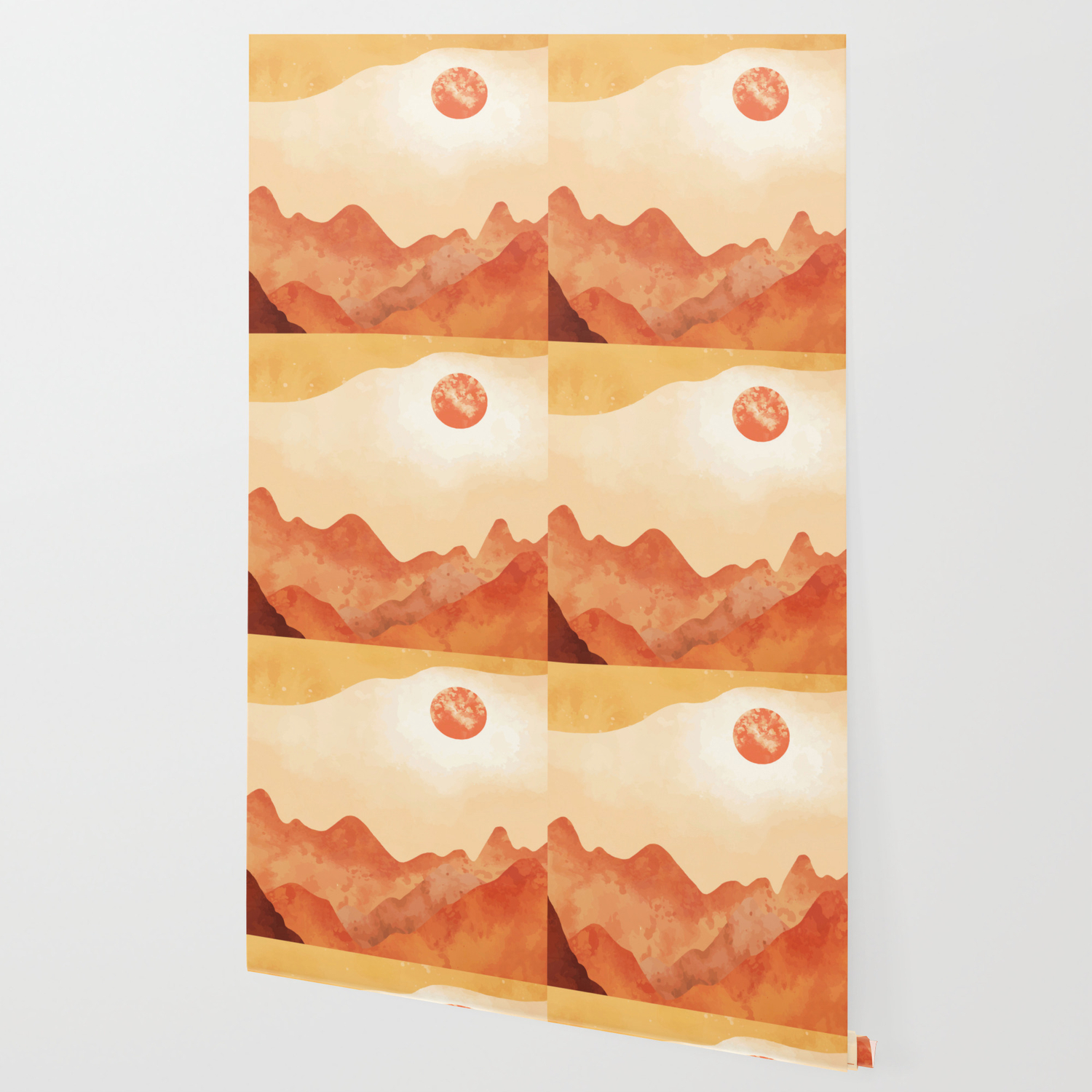 Desert Sun Day Minimalism Wallpapers