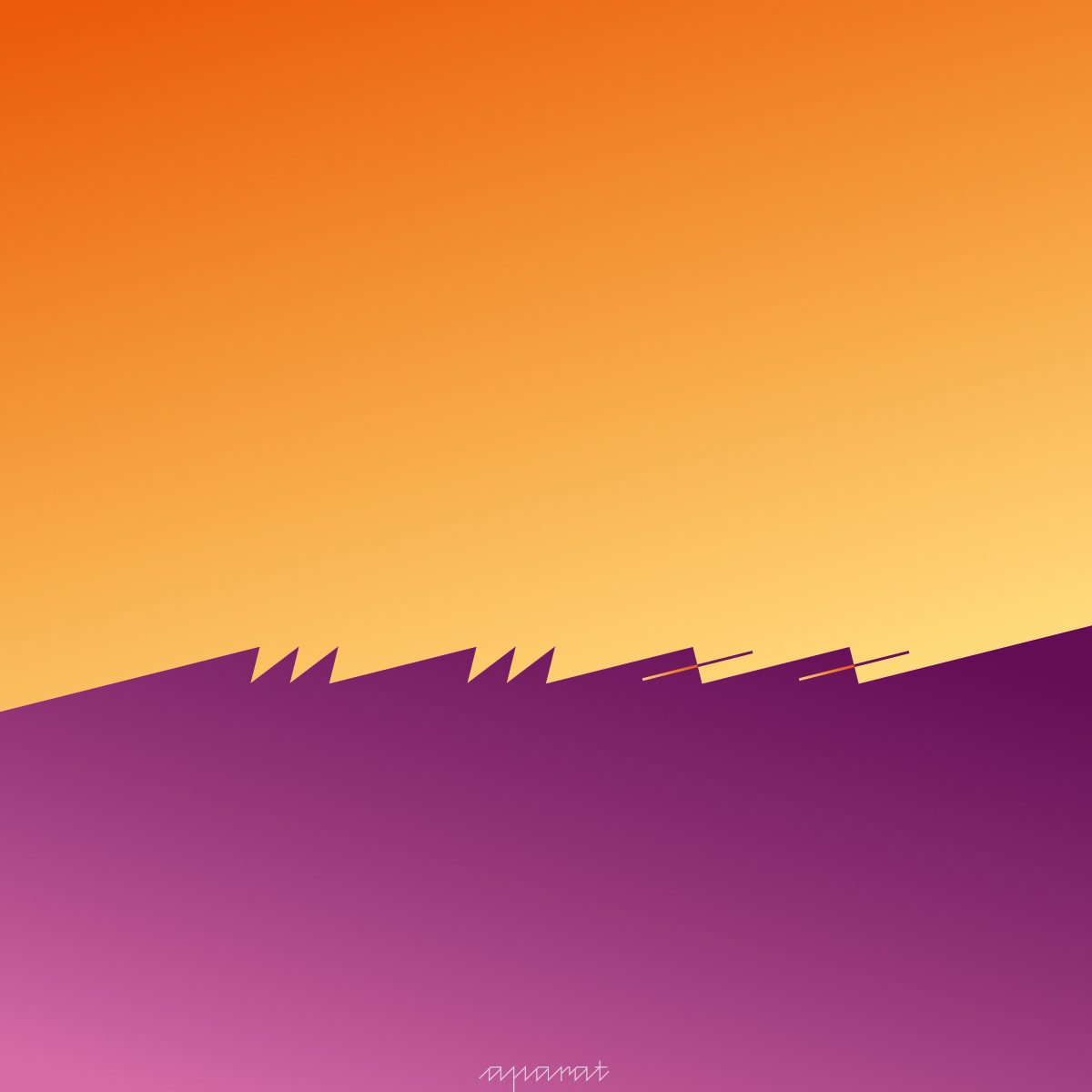 Desert Sun Day Minimalism Wallpapers