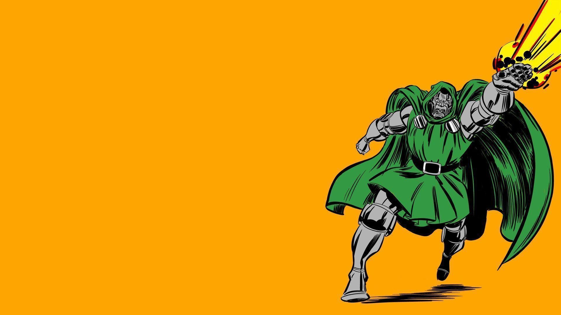 Doctor Doom Minimalism Wallpapers