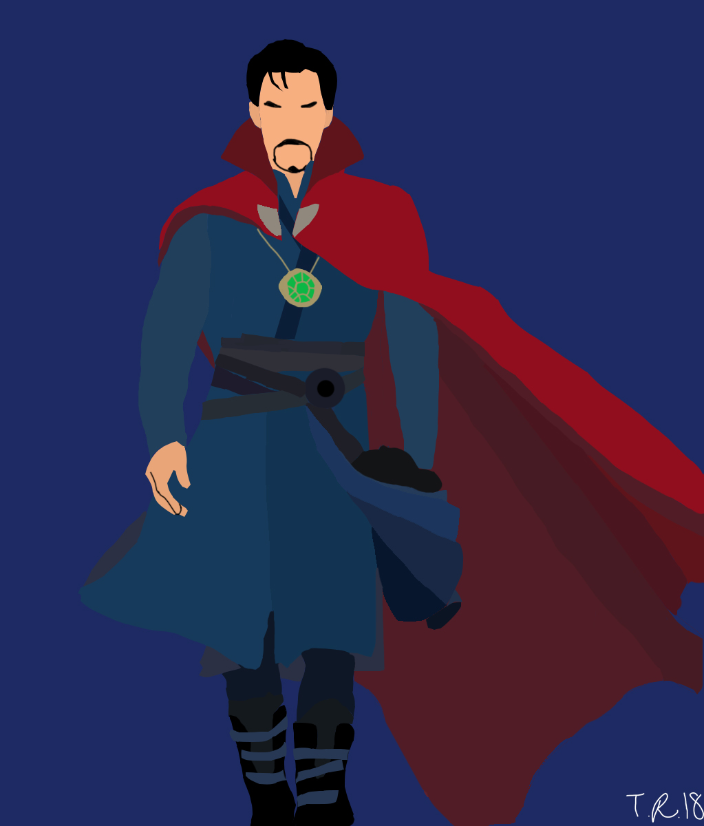 Doctor Strange Minimal Artwork Wallpapers