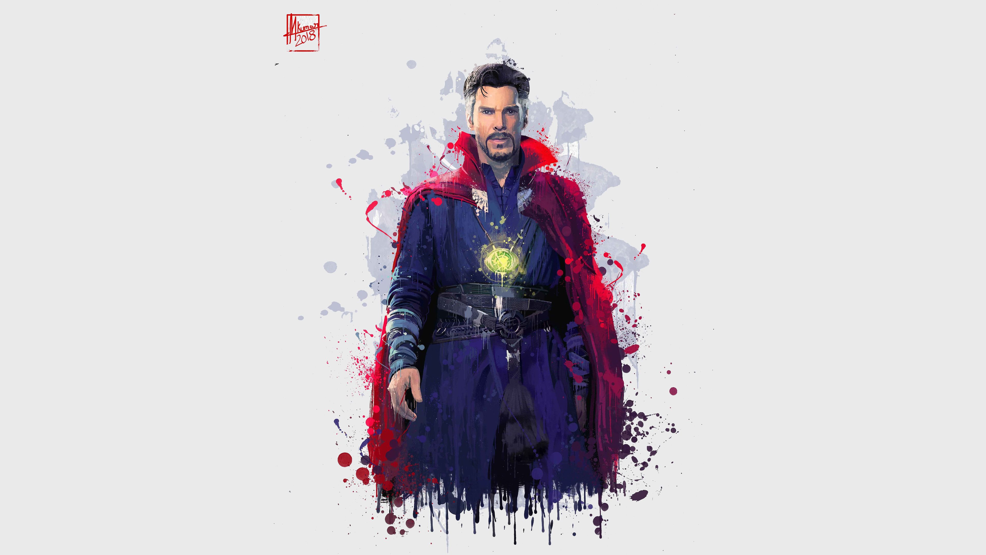 Doctor Strange Minimal Artwork Wallpapers