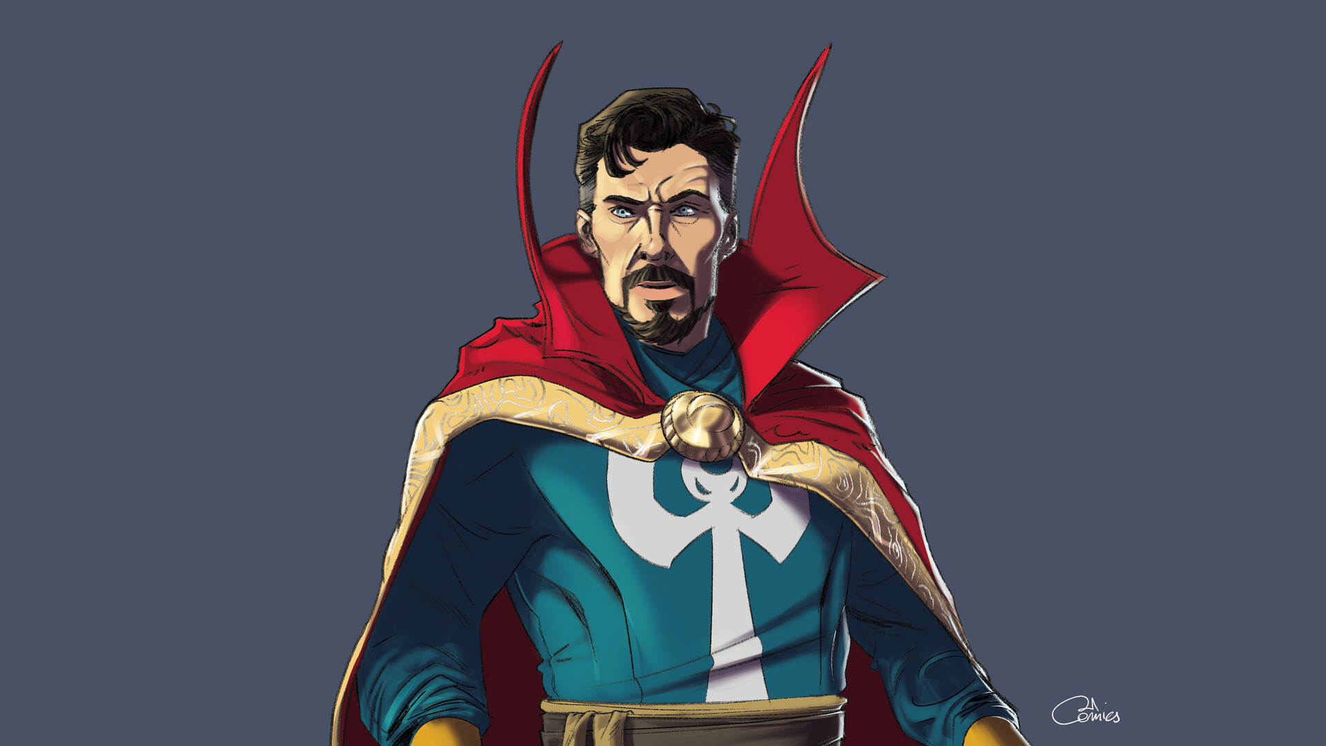 Doctor Strange Minimal Artwork Wallpapers