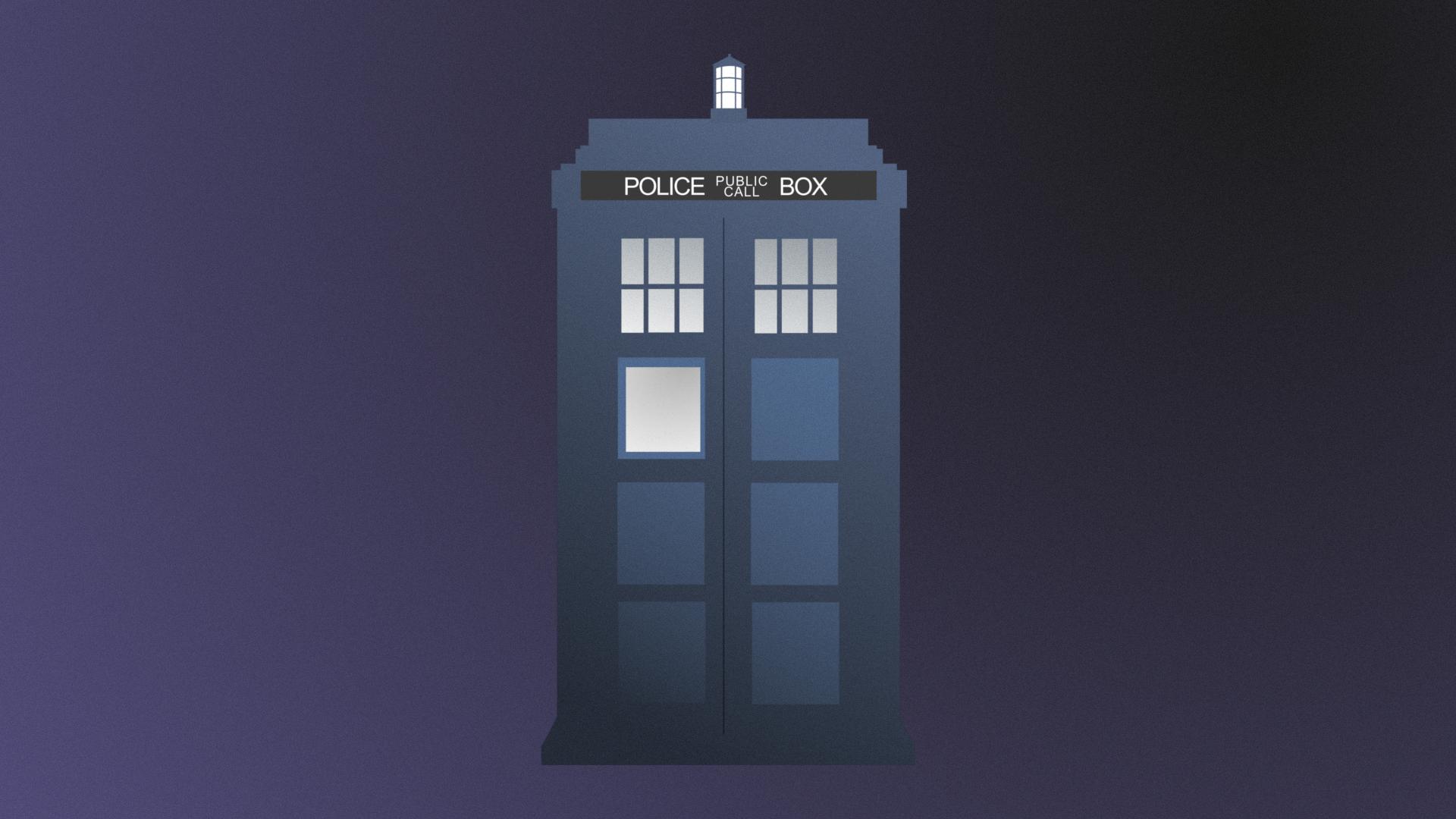 Doctor Who Tv Series Minimalism Wallpapers
