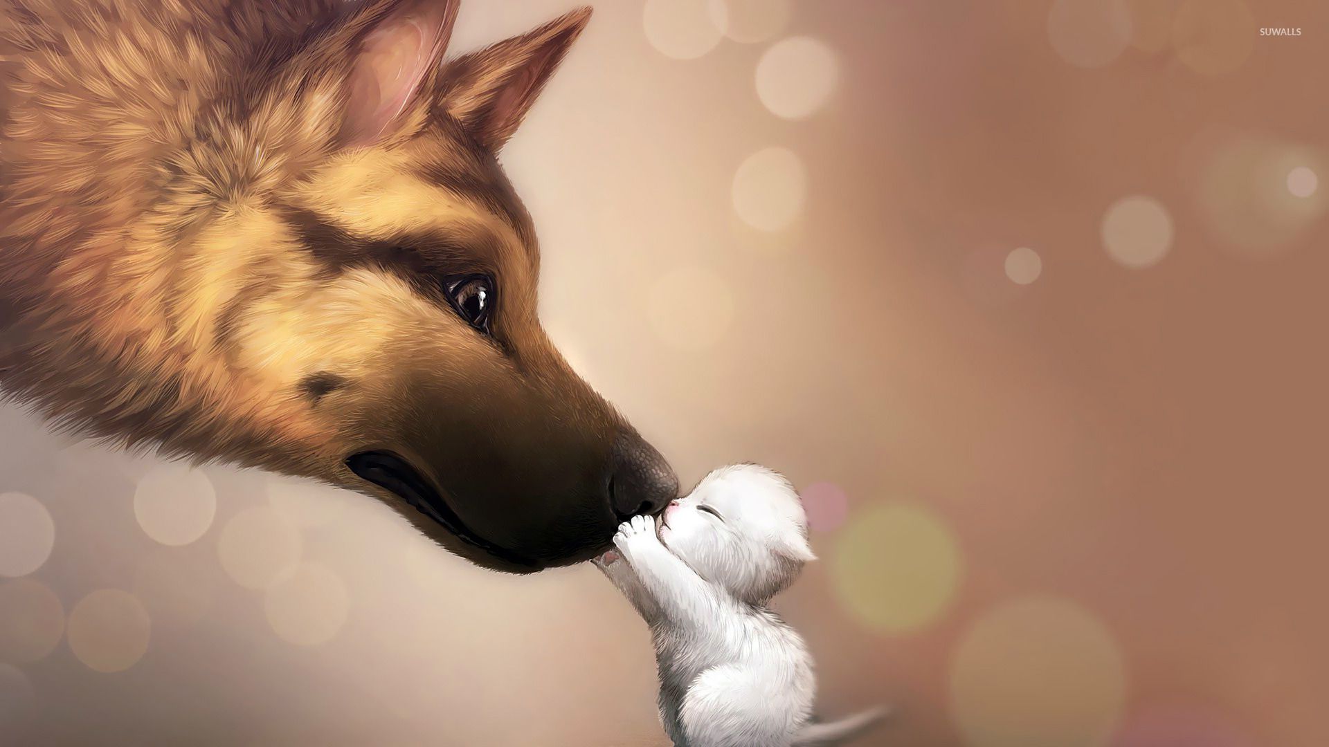 Dog Artwork Wallpapers