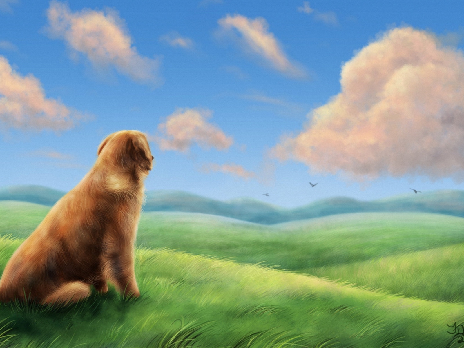 Dog Artwork Wallpapers