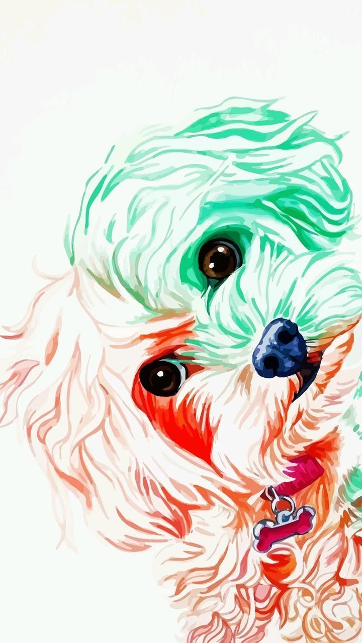 Dog Artwork Wallpapers