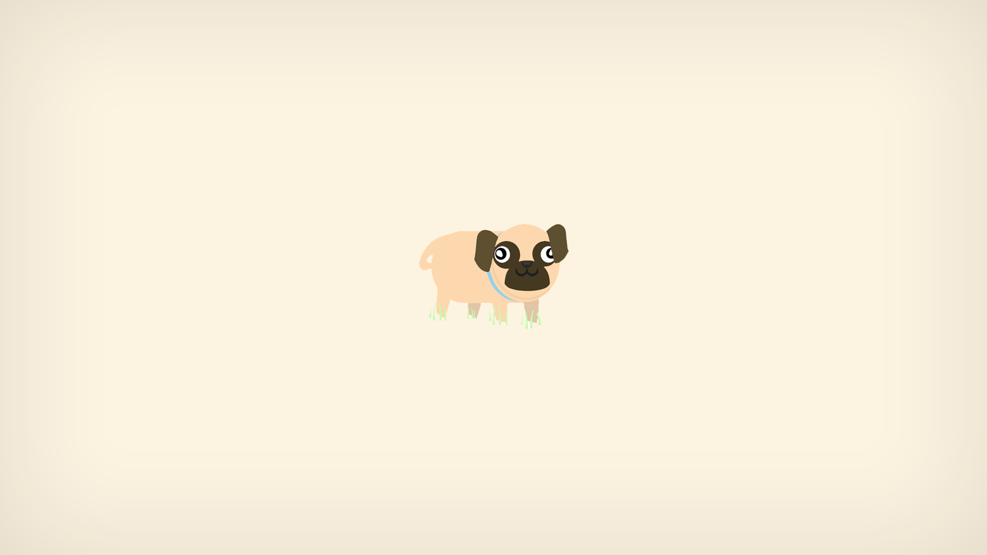 Dog Minimalism Wallpapers