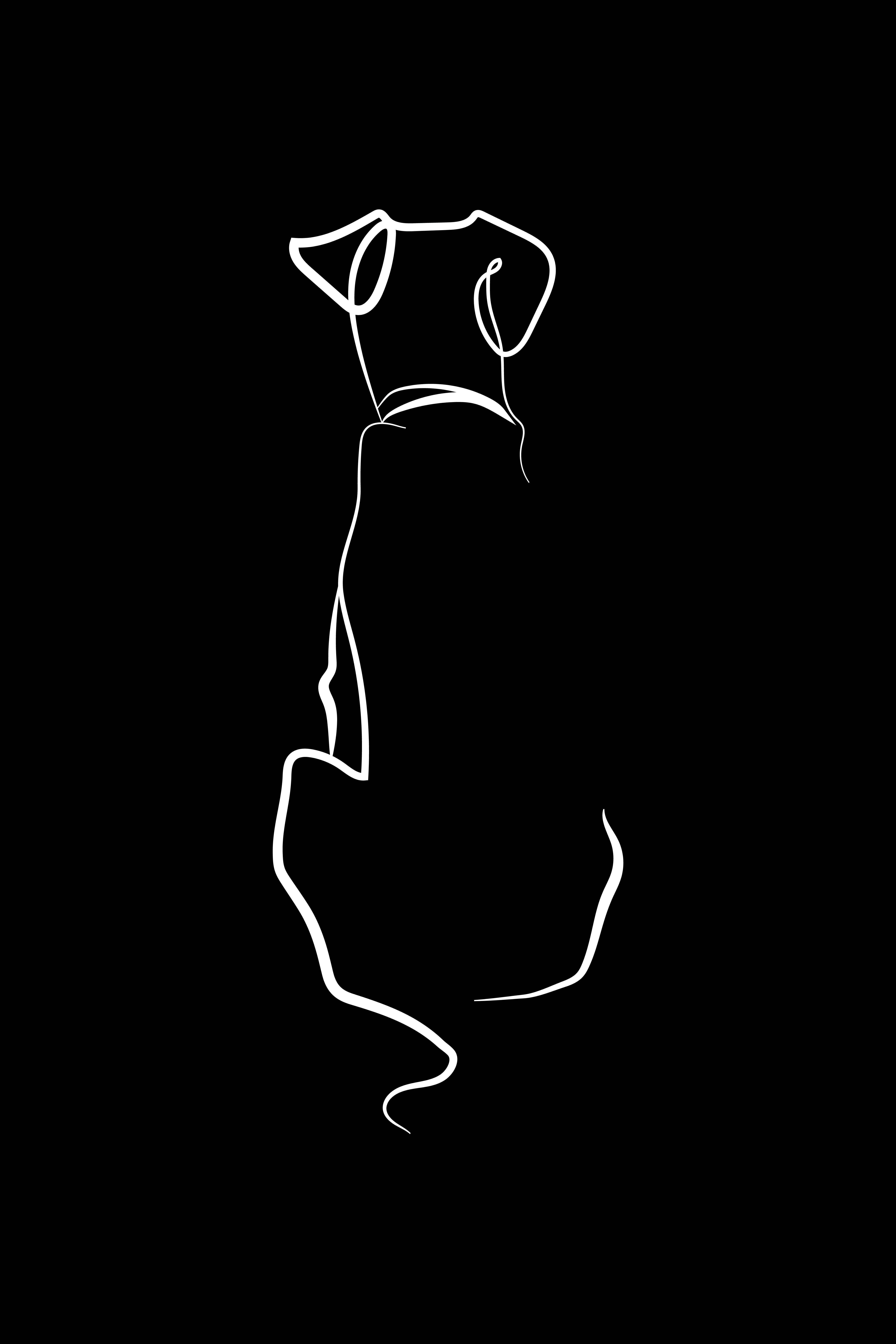 Dog Minimalism Wallpapers